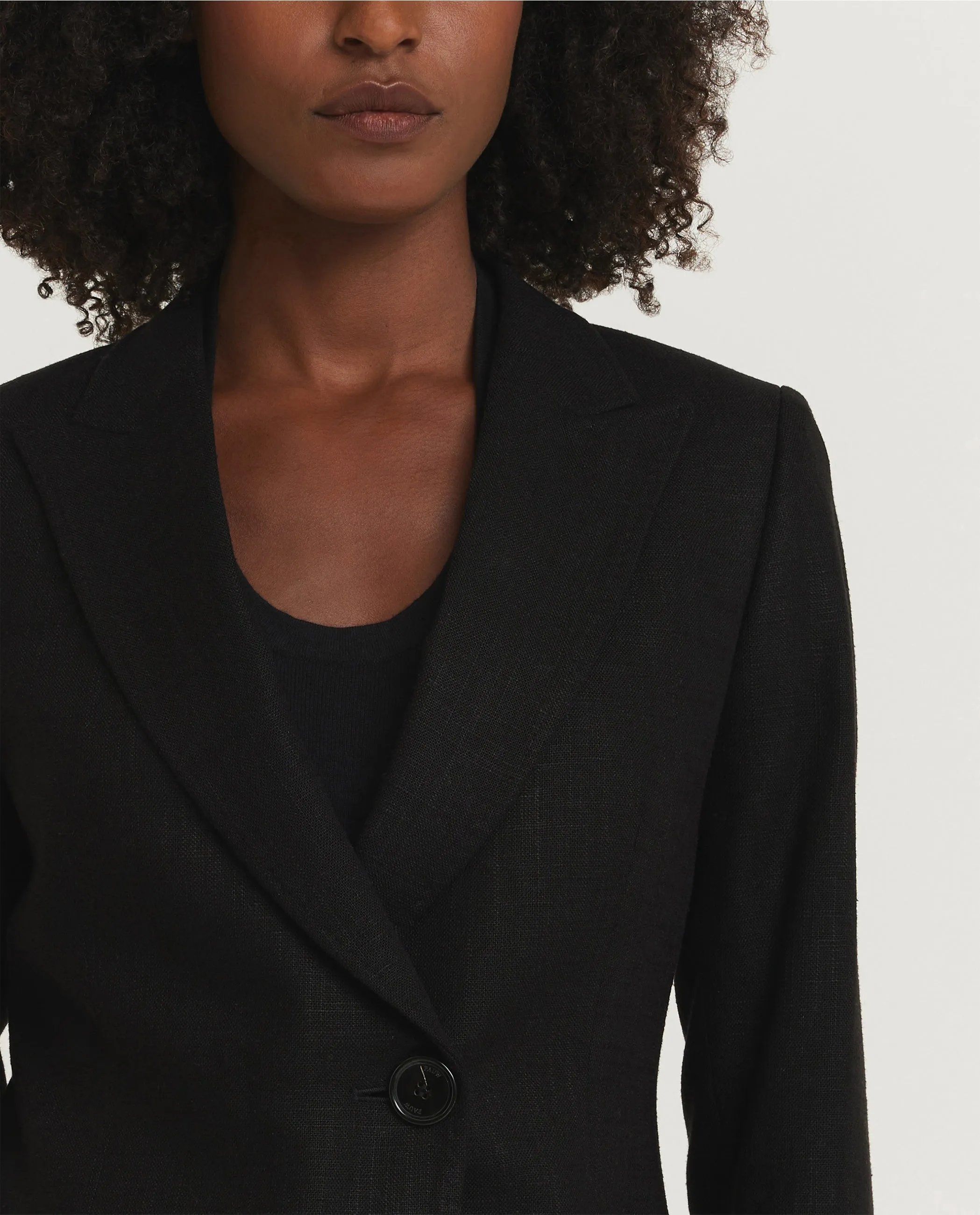 Single Button Blazer - Zwart sold by Pauw Amsterdam product image thumbnail 2