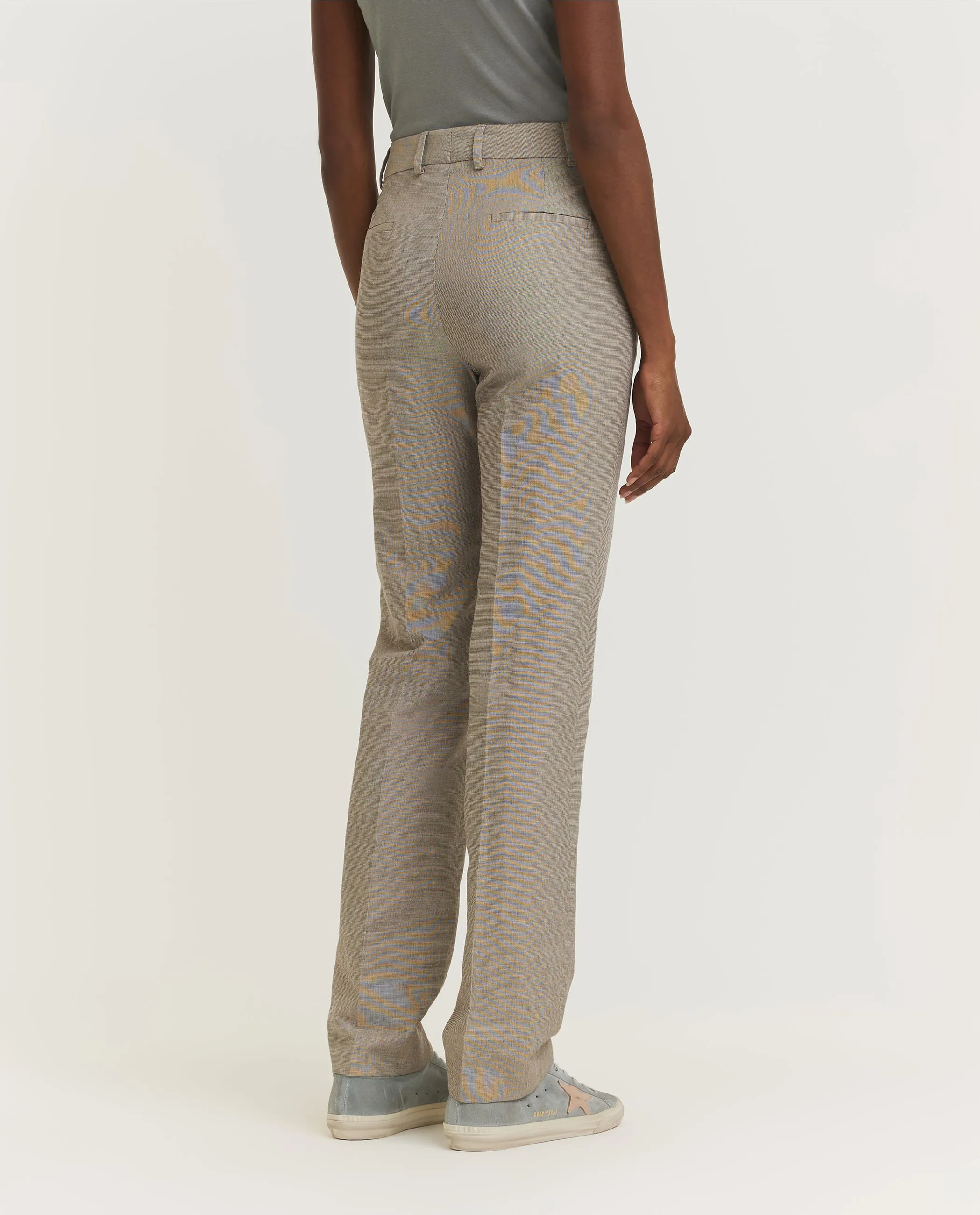 Katoen Linnen Broek - Grijs sold by Pauw Amsterdam product image thumbnail 3