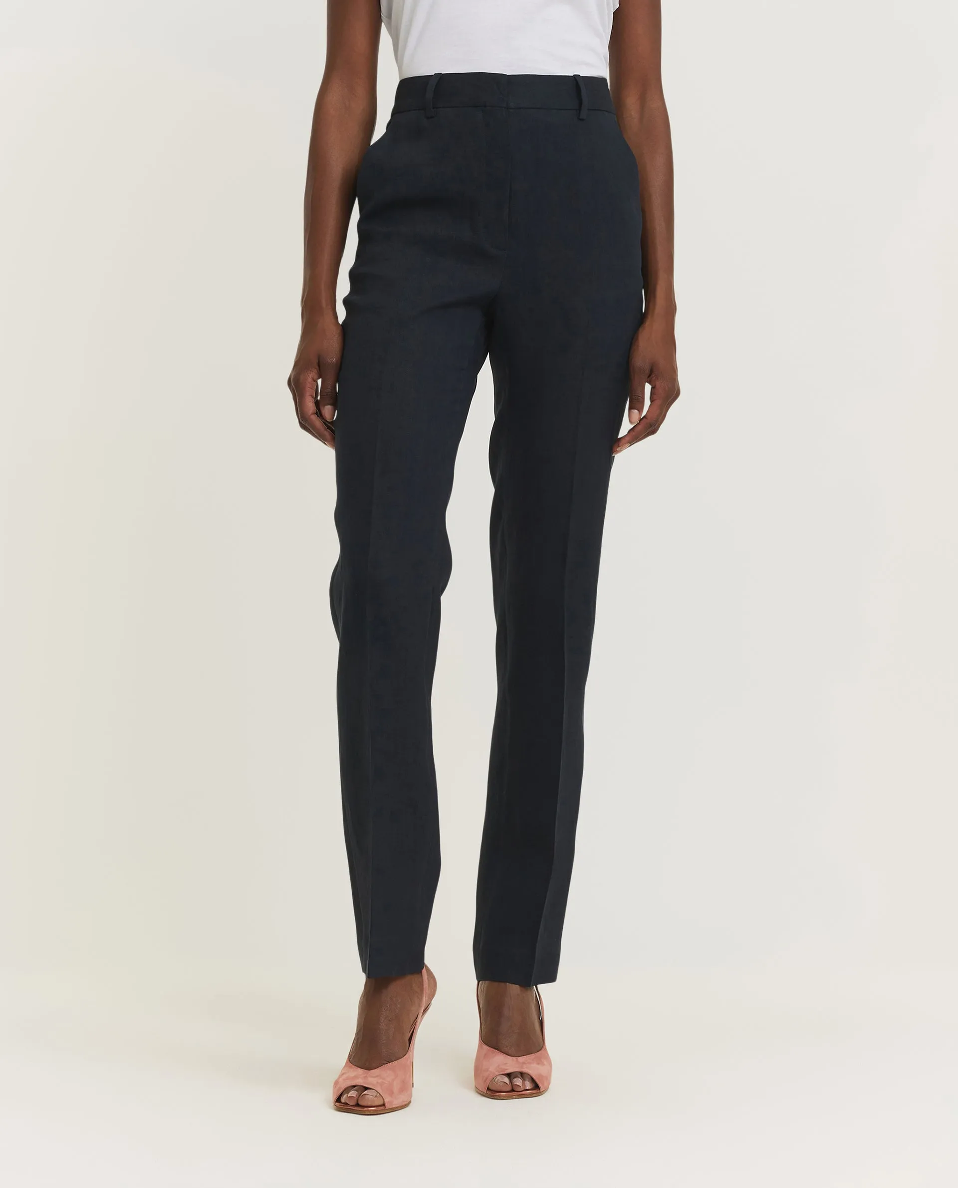 Linnen Broek - Donkerblauw sold by Pauw Amsterdam product image thumbnail 2