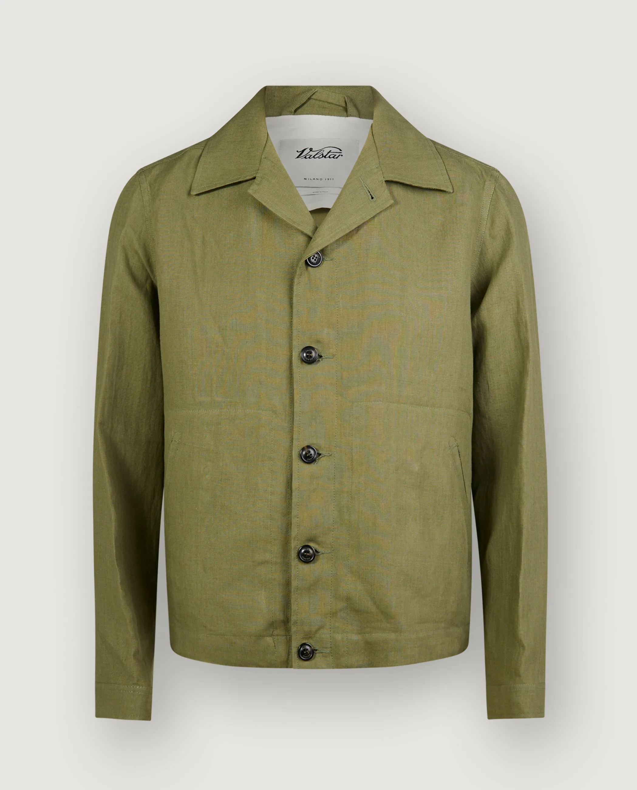 Linnen Coach Jack - Groen sold by Pauw Amsterdam