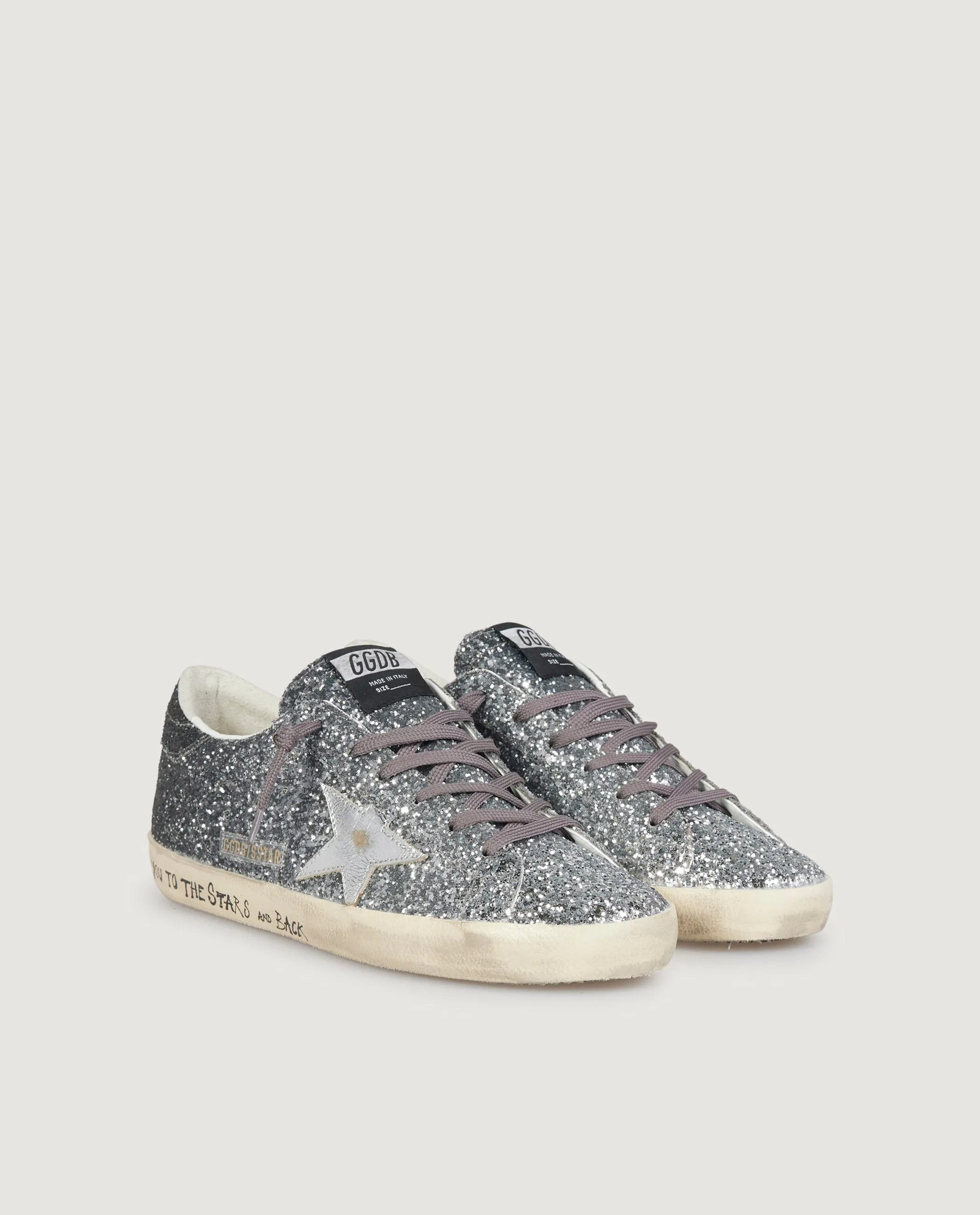 Super Star Sneakers - Zilver sold by Pauw Amsterdam product image thumbnail 5