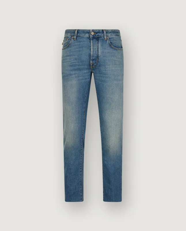 Slim Fit Bard Jeans - Blauw sold by Pauw Amsterdam