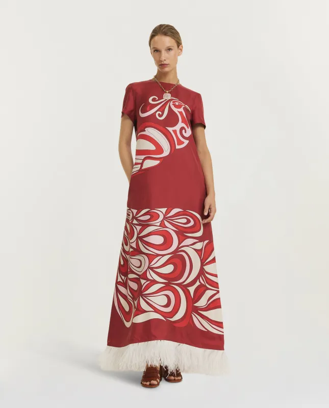 Swing Jurk - Rood sold by Pauw Amsterdam