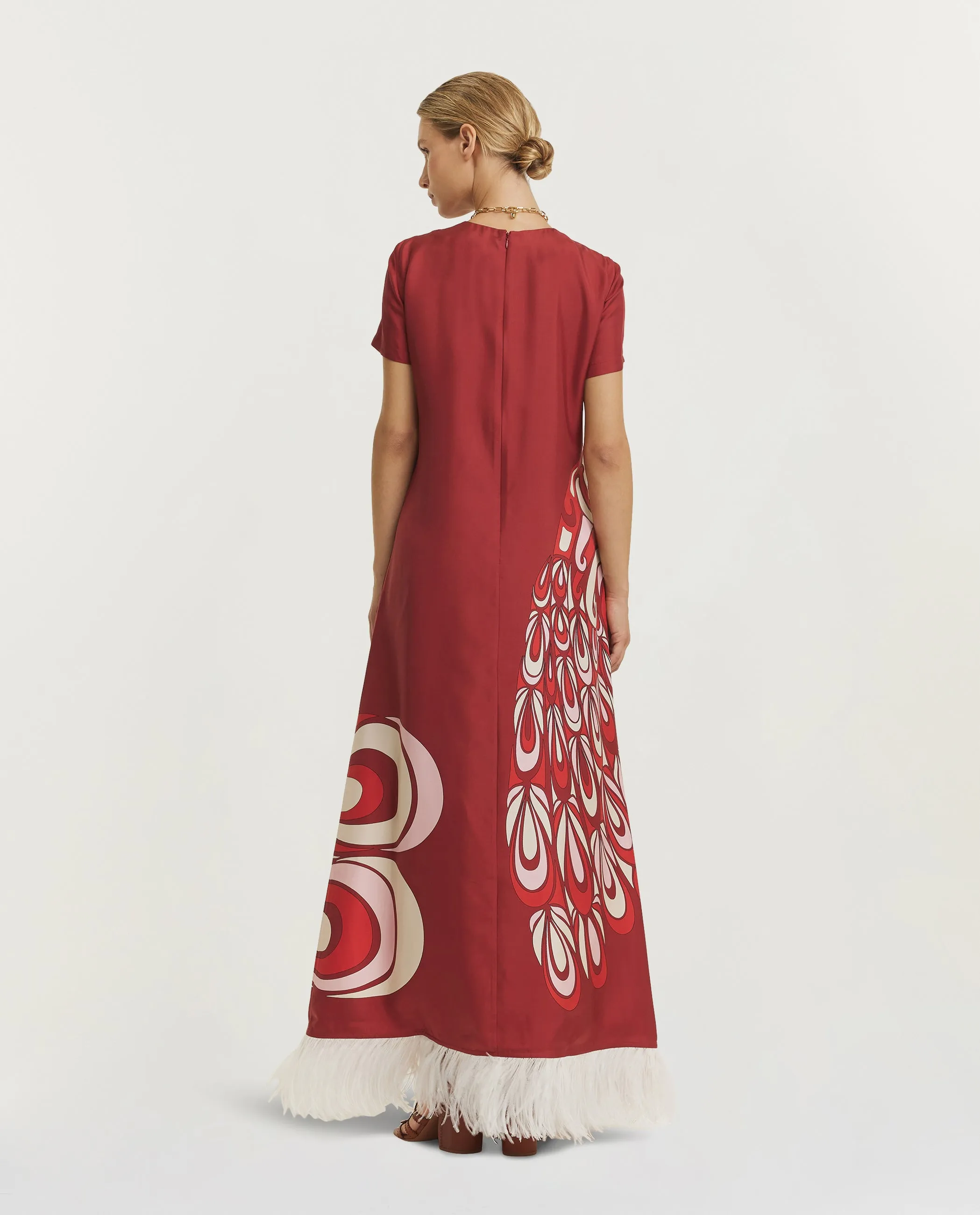 Swing Jurk - Rood sold by Pauw Amsterdam product image thumbnail 4