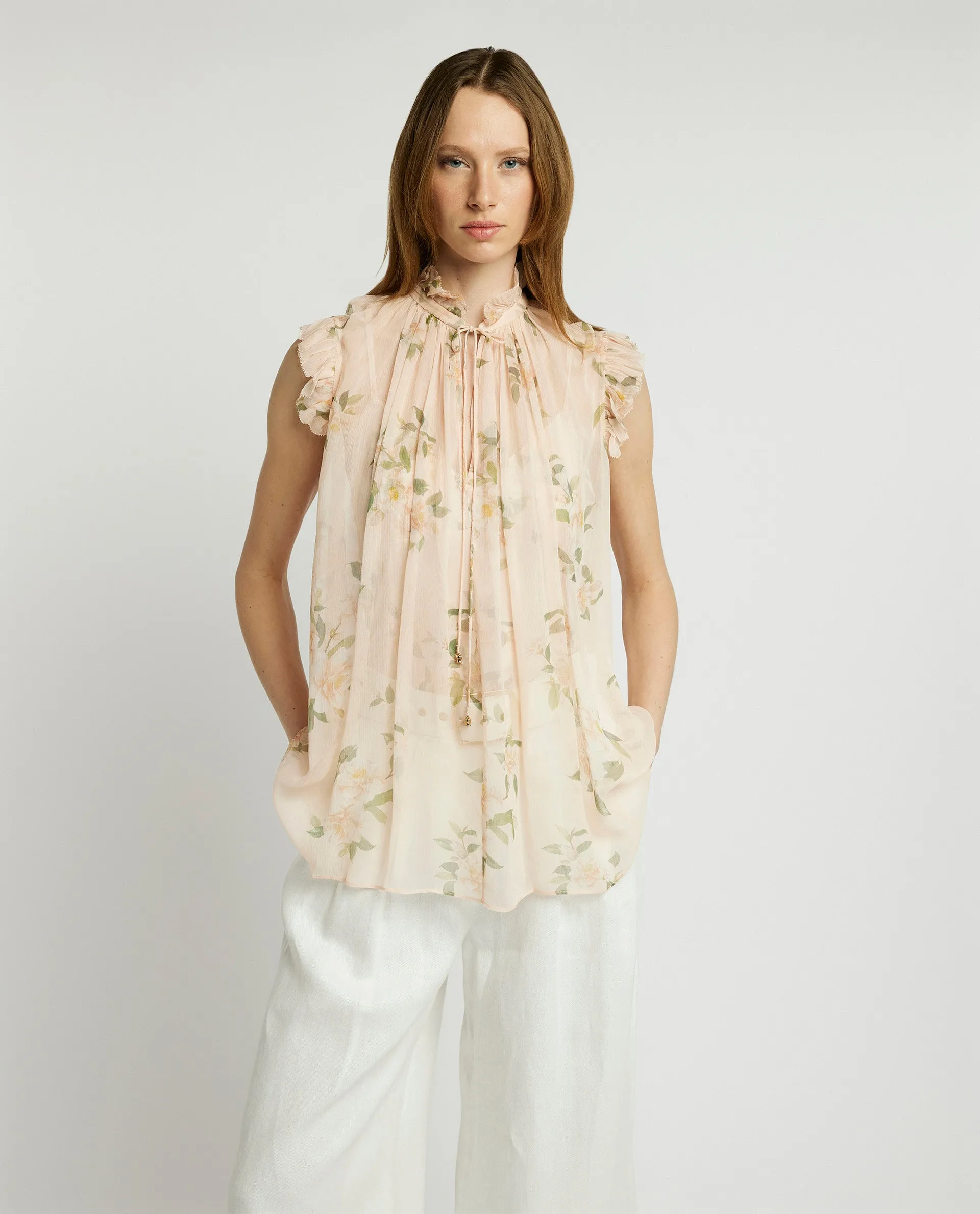 Mouwloze blouse sold by Pauw Amsterdam