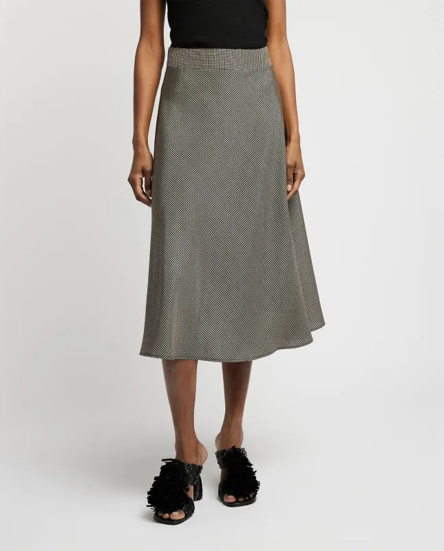 Zijden midi rok sold by Pauw Amsterdam