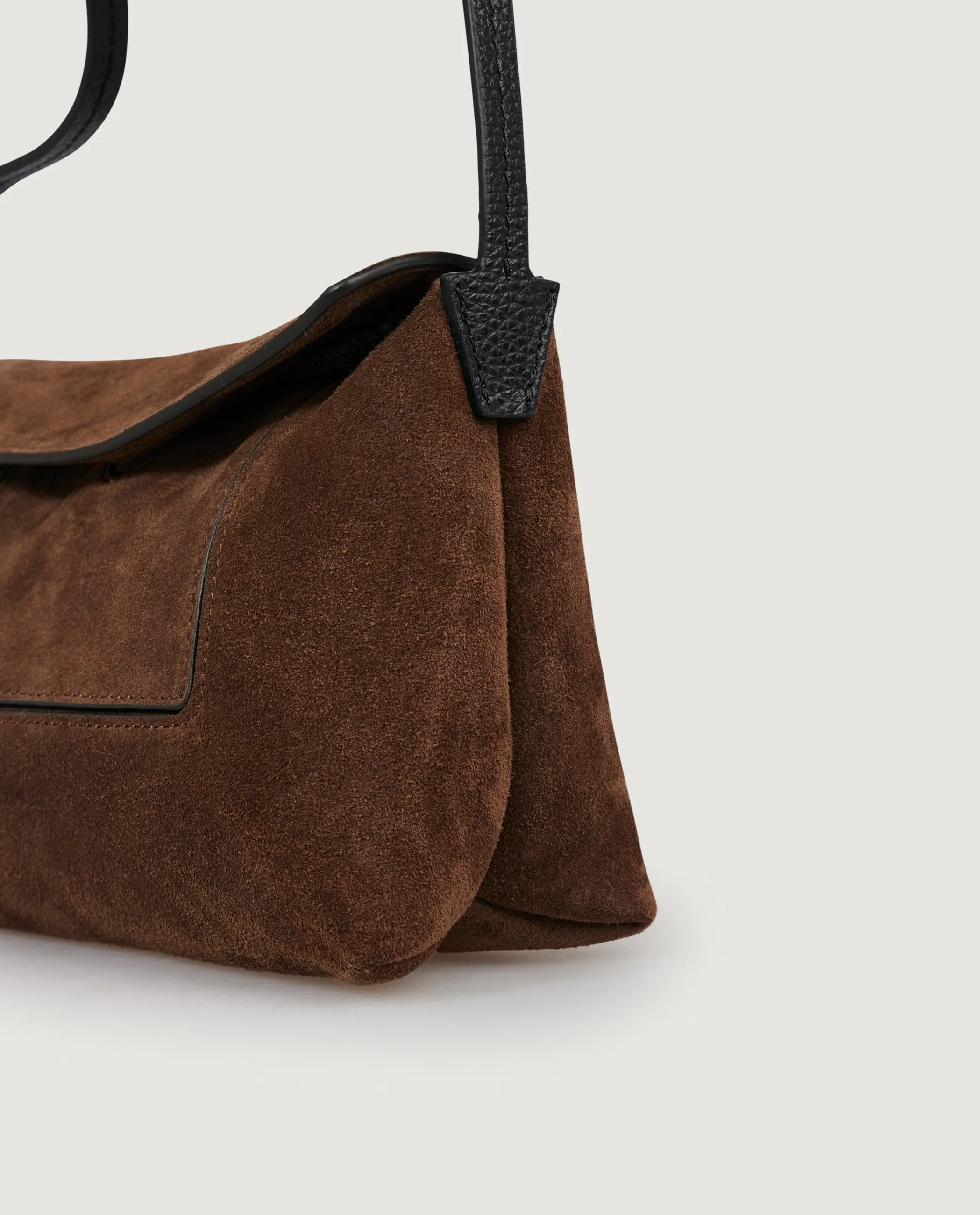 Penelope Slouch Mini Suede Tas - Bruin sold by Pauw Amsterdam product image thumbnail 2