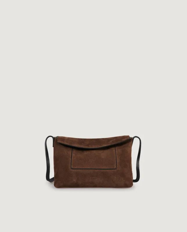 Penelope Slouch Mini Suede Tas - Bruin sold by Pauw Amsterdam