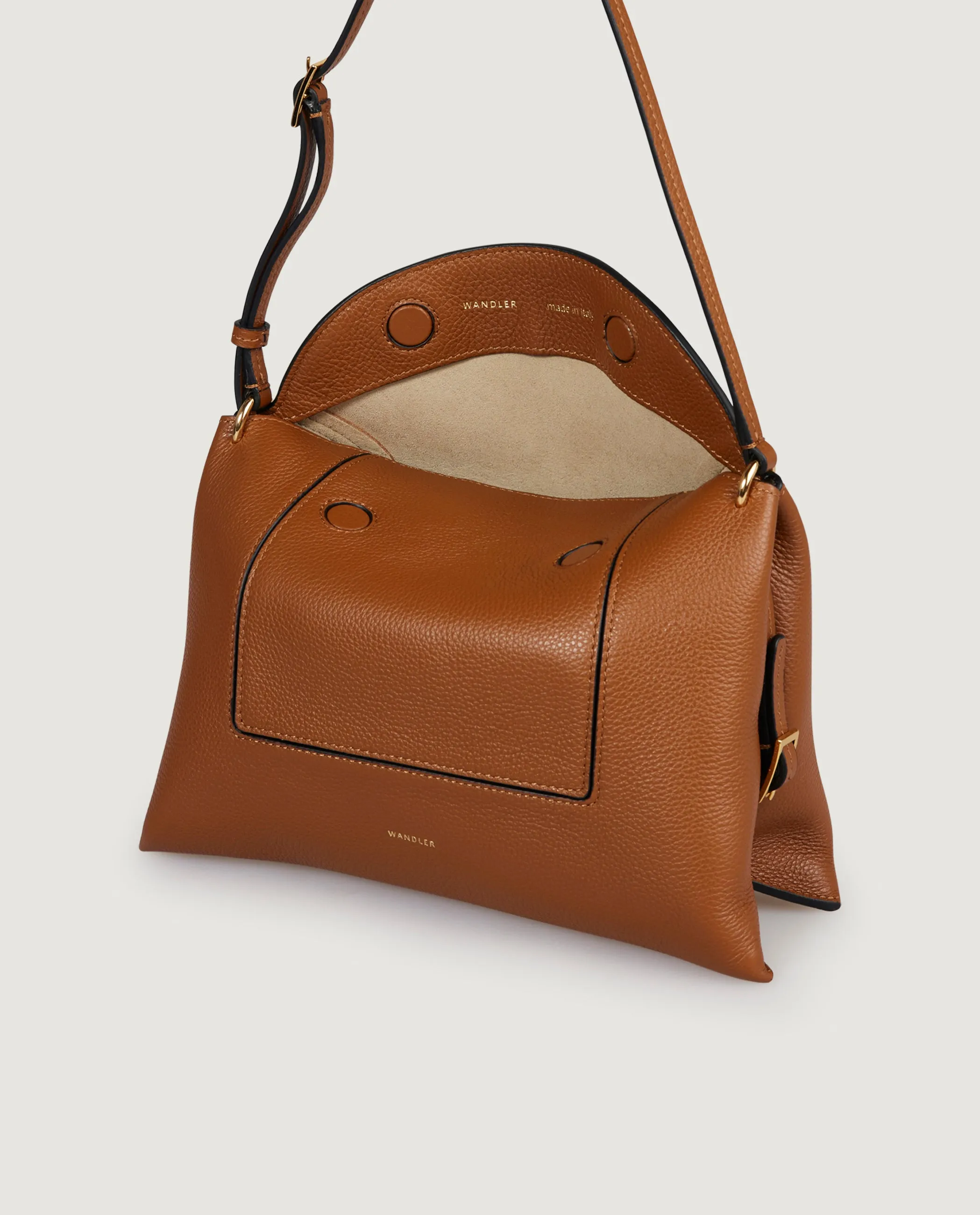 Penelope Slouch Tas - Lichtbruin sold by Pauw Amsterdam product image thumbnail 5