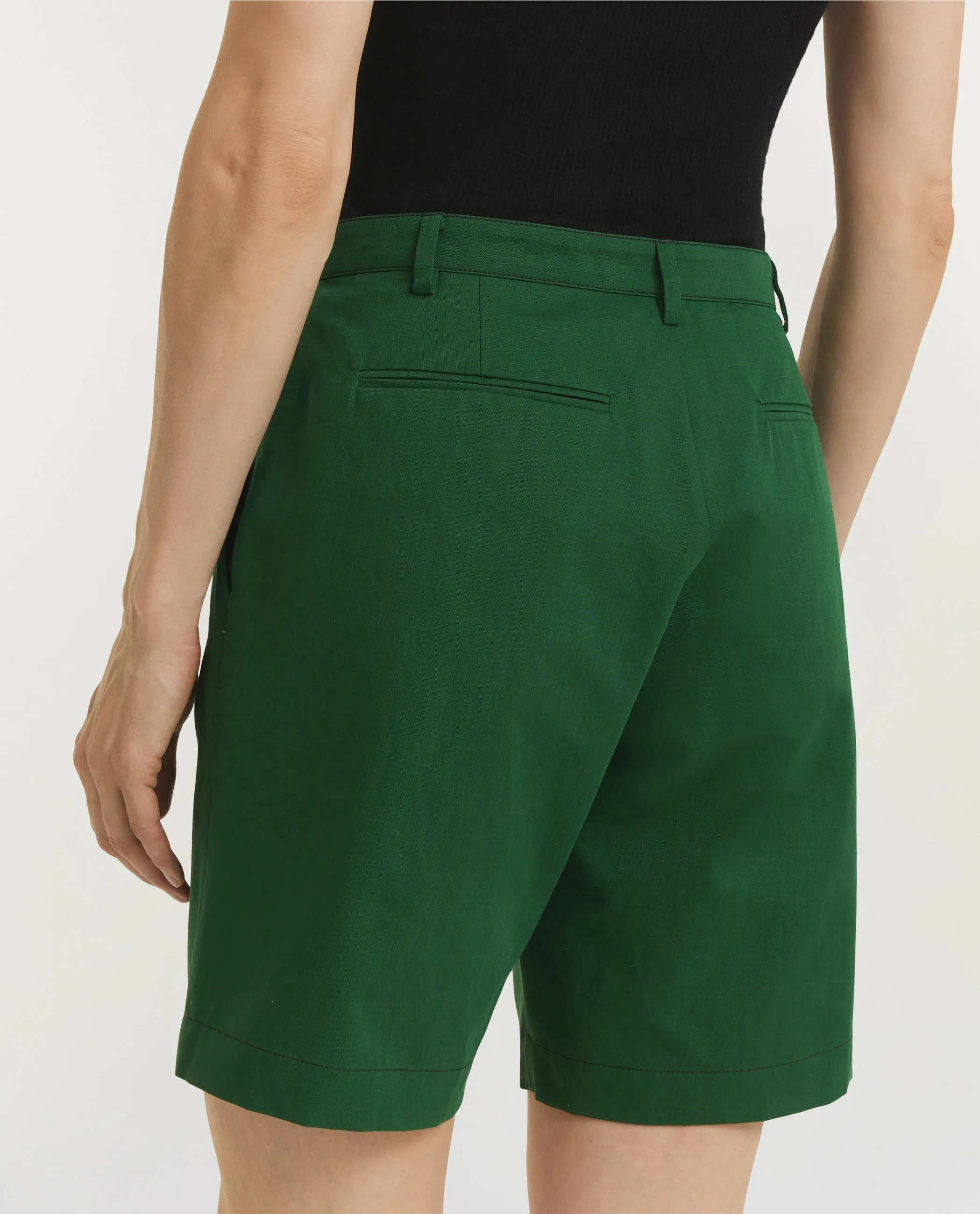 Boyfriend Shorts - Groen sold by Pauw Amsterdam product image thumbnail 4