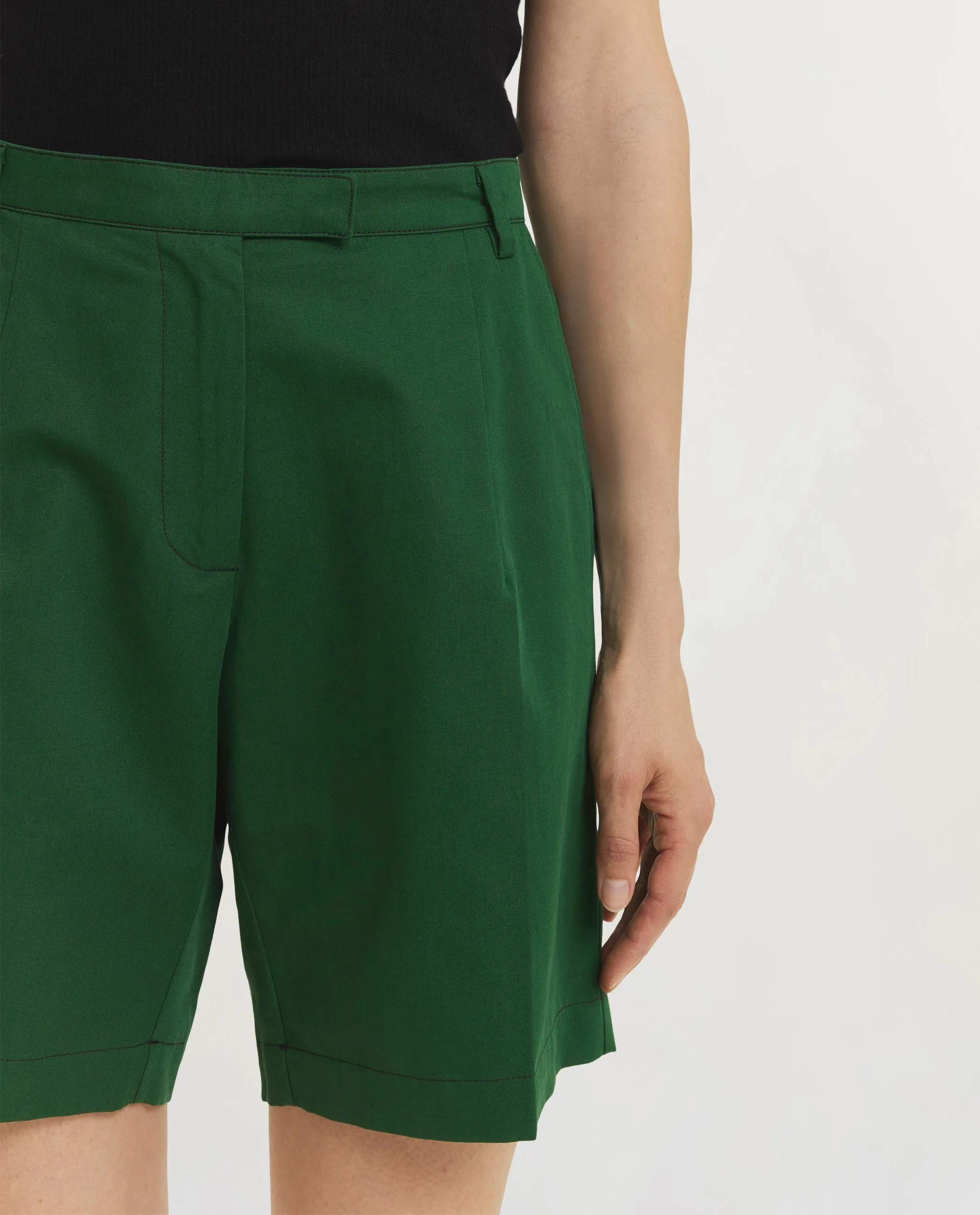 Boyfriend Shorts - Groen sold by Pauw Amsterdam product image thumbnail 5