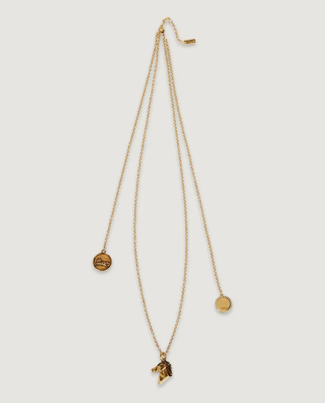 Charms Ketting - Goud made by Chloe