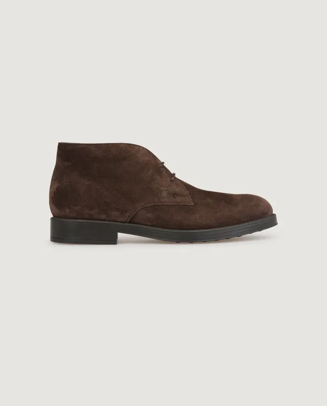 Suede Desert Boots - Bruin made by Tod's