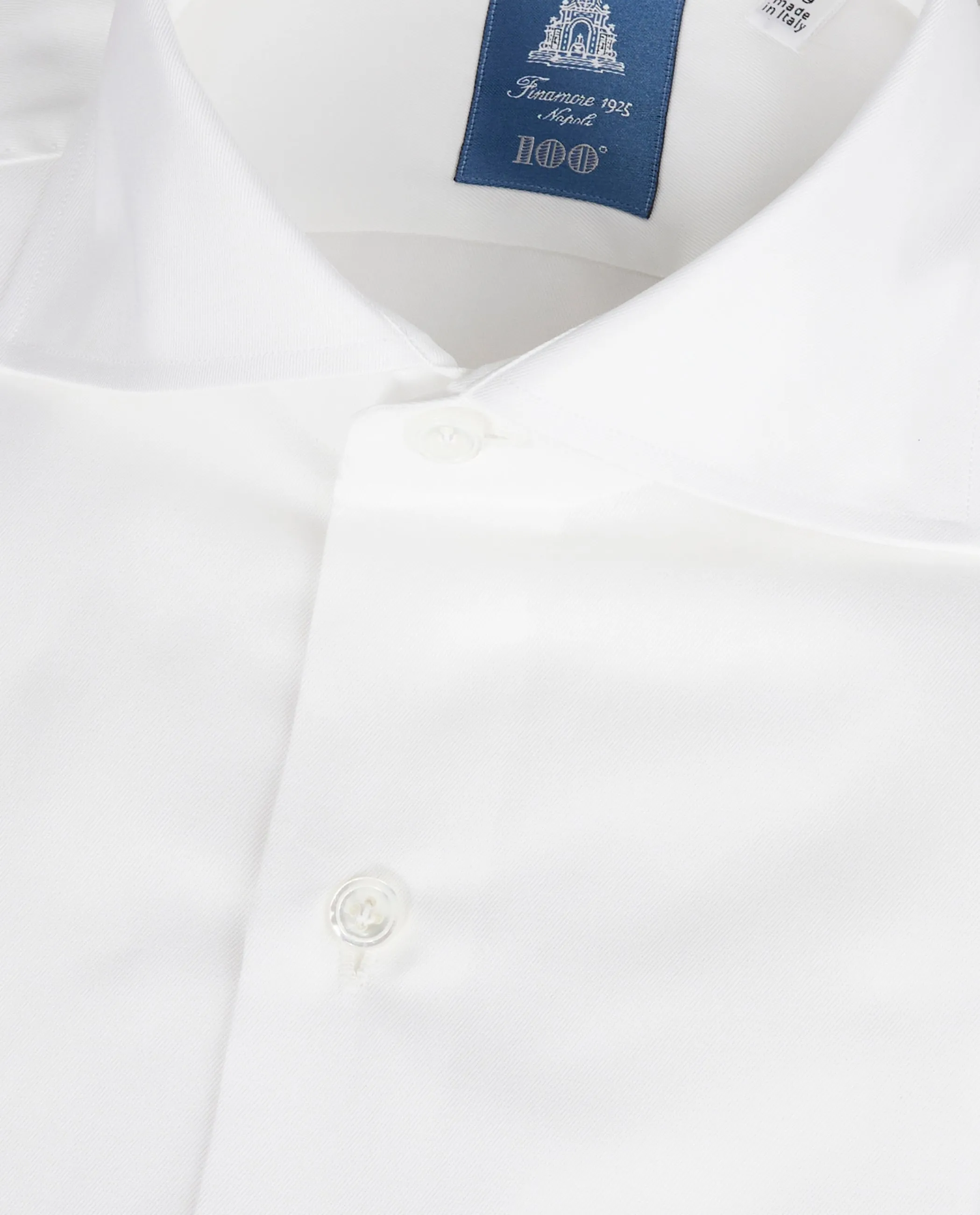 Twill Katoenen Shirt - Wit sold by Pauw Amsterdam product image thumbnail 2