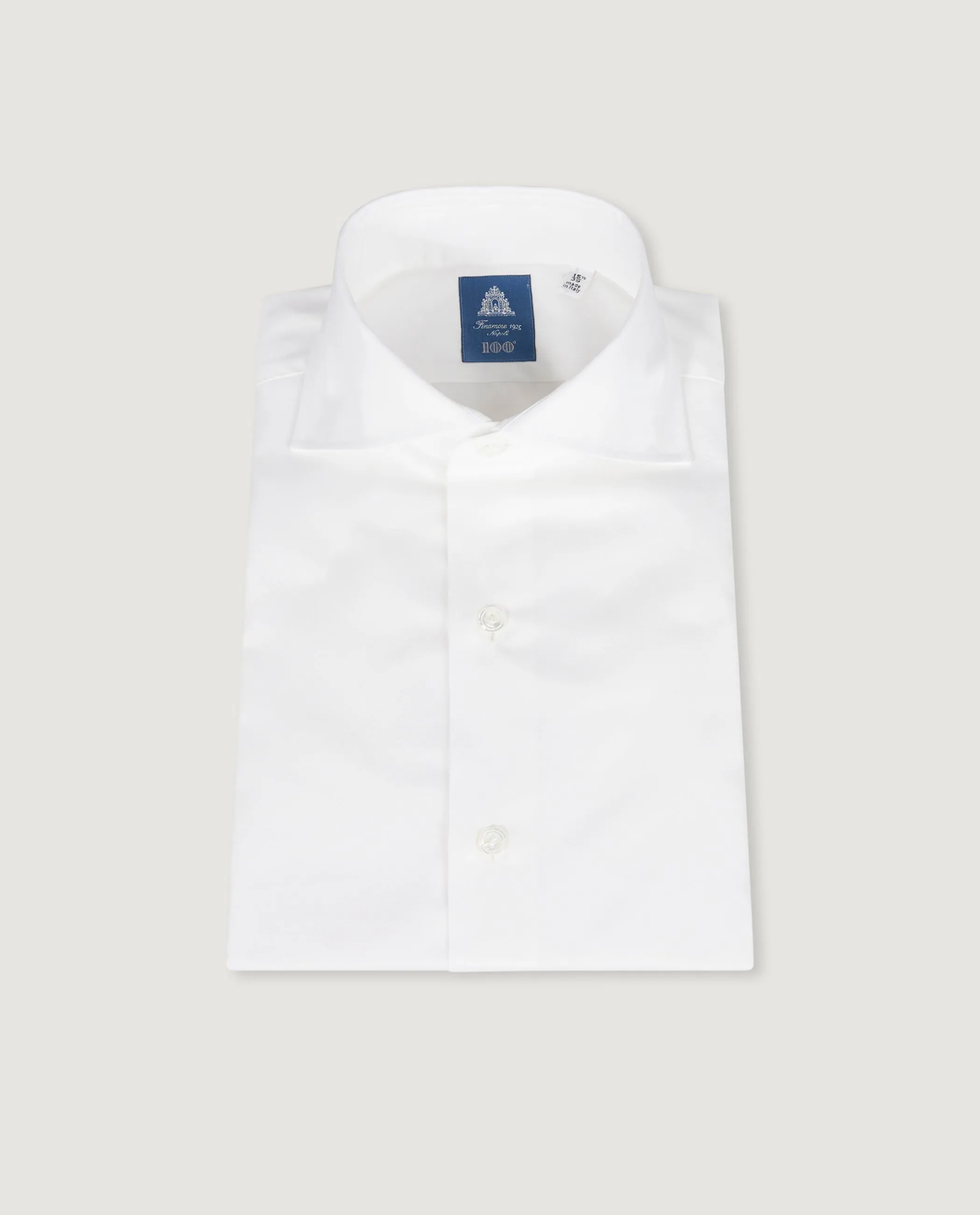 Twill Katoenen Shirt - Wit sold by Pauw Amsterdam