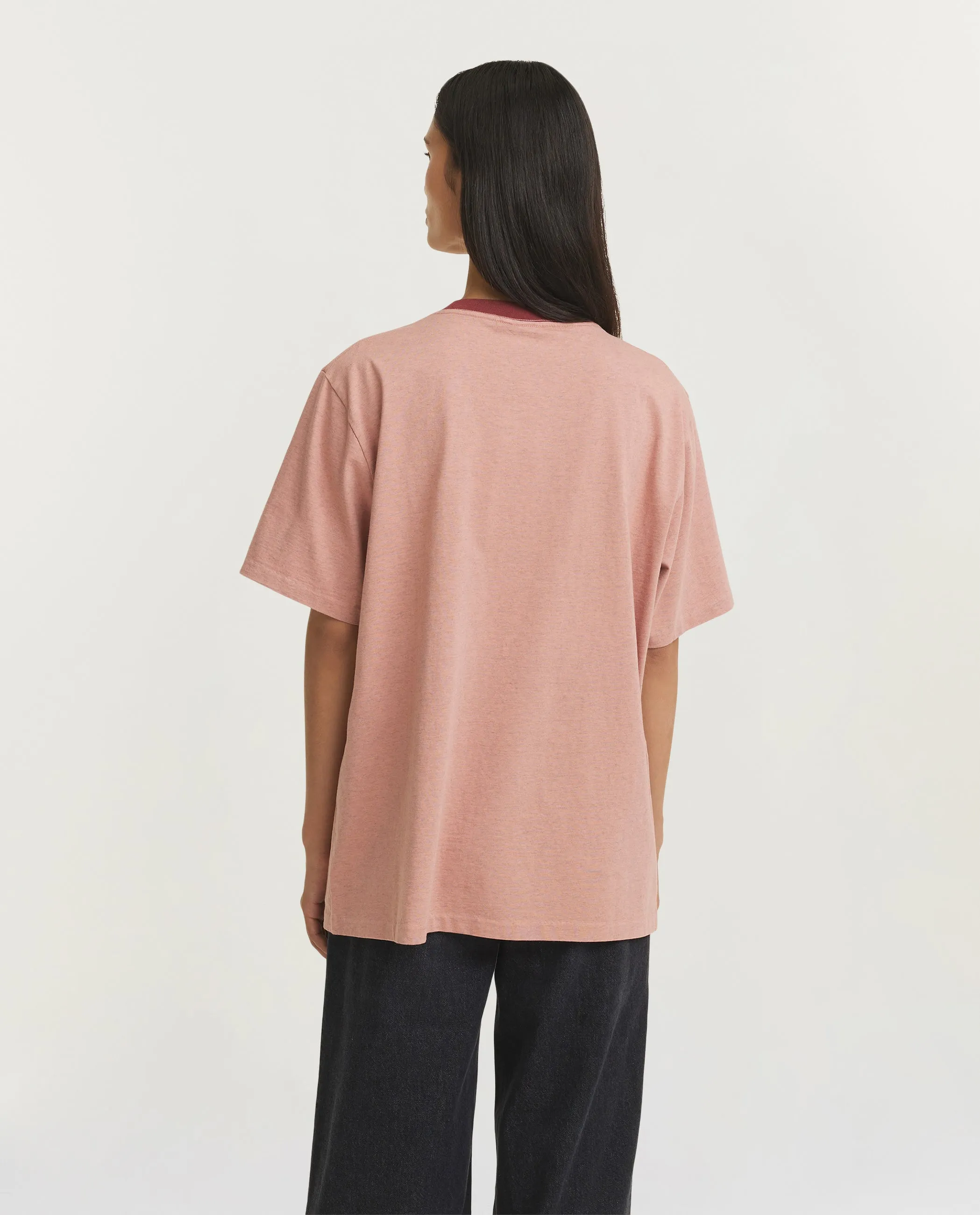 Oversized Logo T-Shirt - Roze sold by Pauw Amsterdam product image thumbnail 5