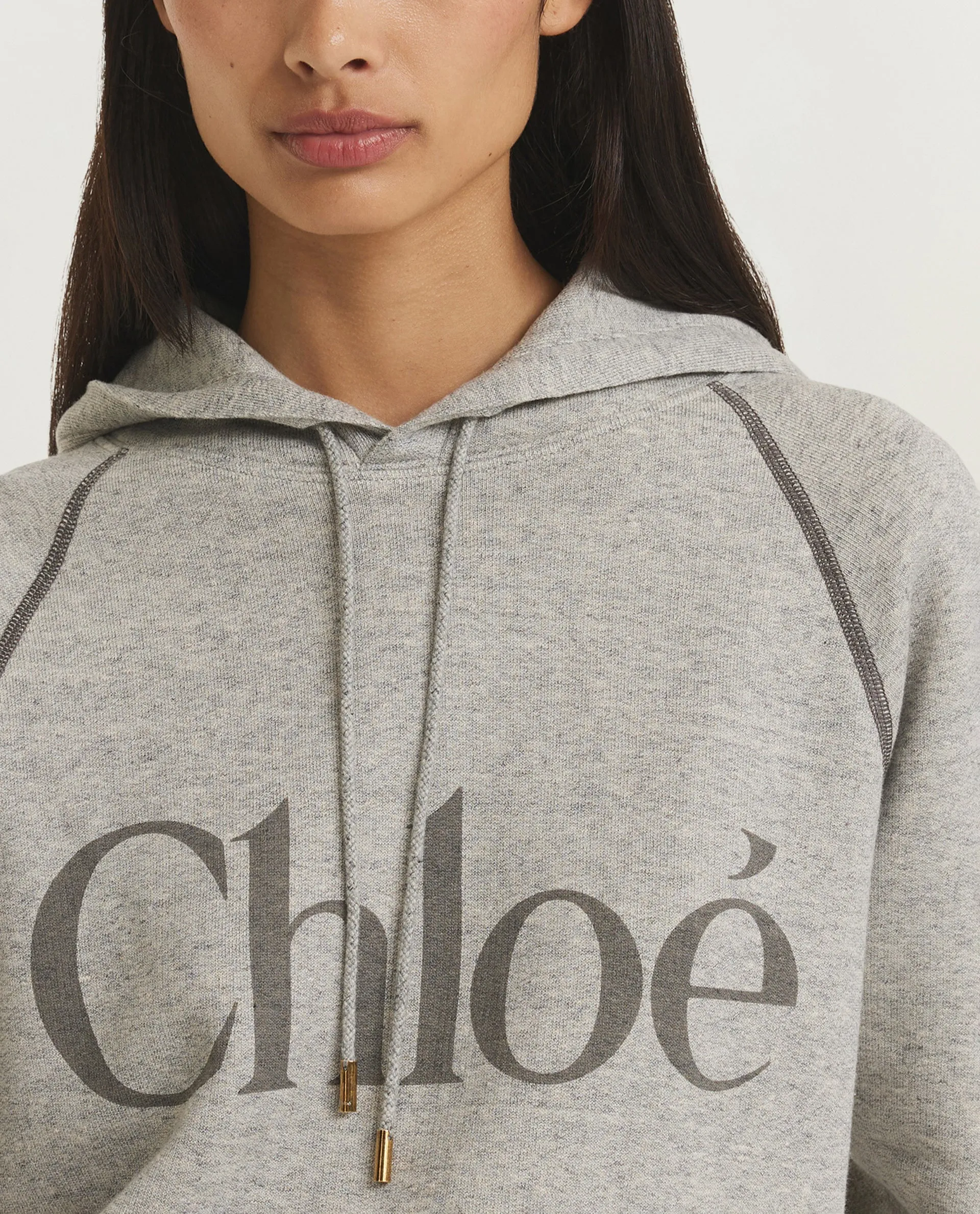 Oversized Logo Hoodie - Lichtgrijs sold by Pauw Amsterdam product image thumbnail 2