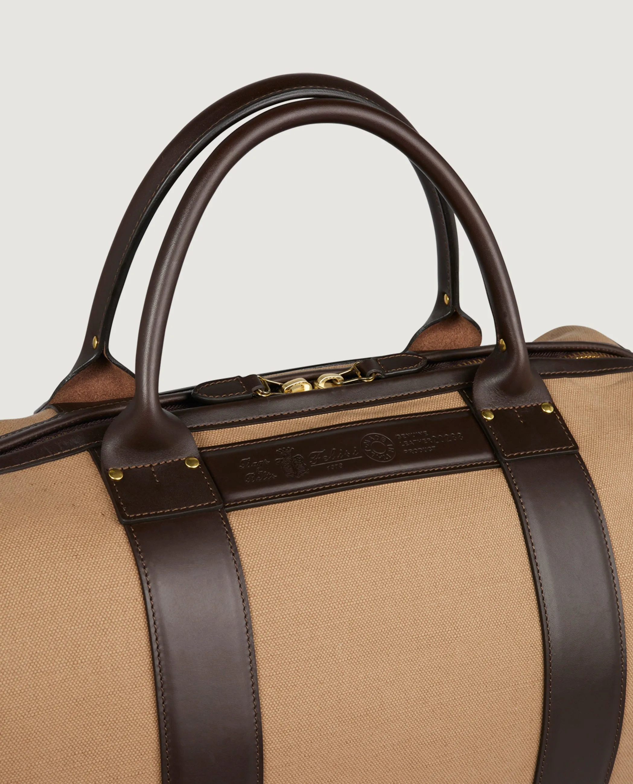 Canvas Weekender - Lichtbruin sold by Pauw Amsterdam product image thumbnail 2