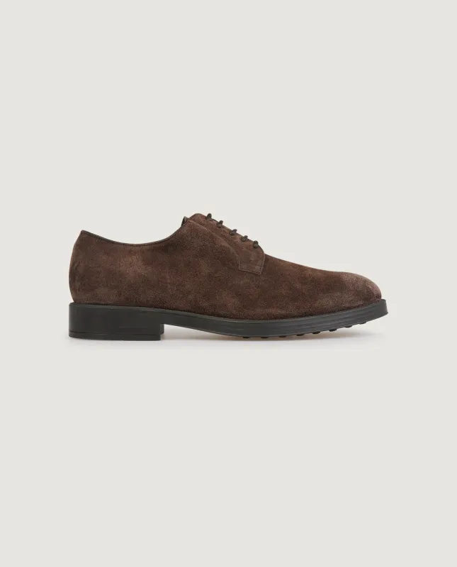 Suede Derby's - Bruin sold by Pauw Amsterdam