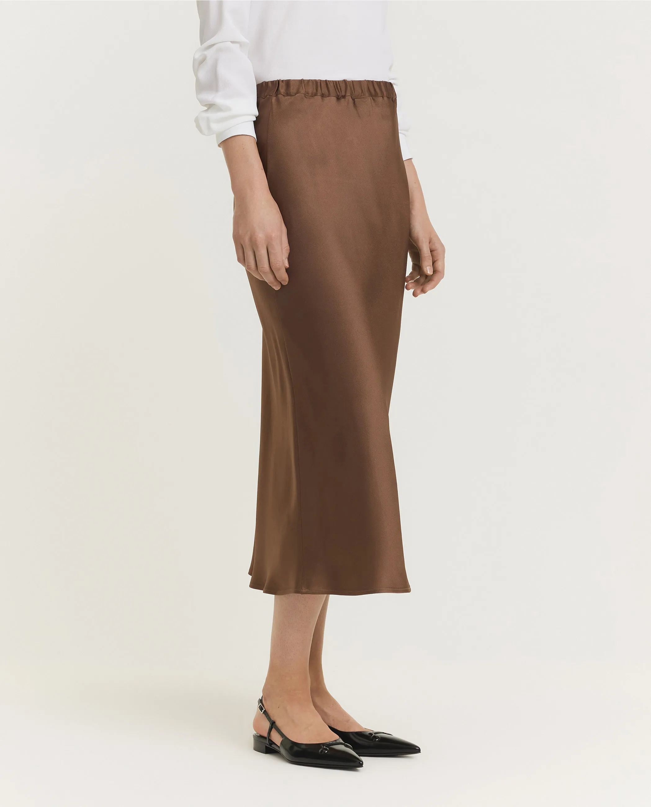 Midi rok - Bruin sold by Pauw Amsterdam product image thumbnail 3