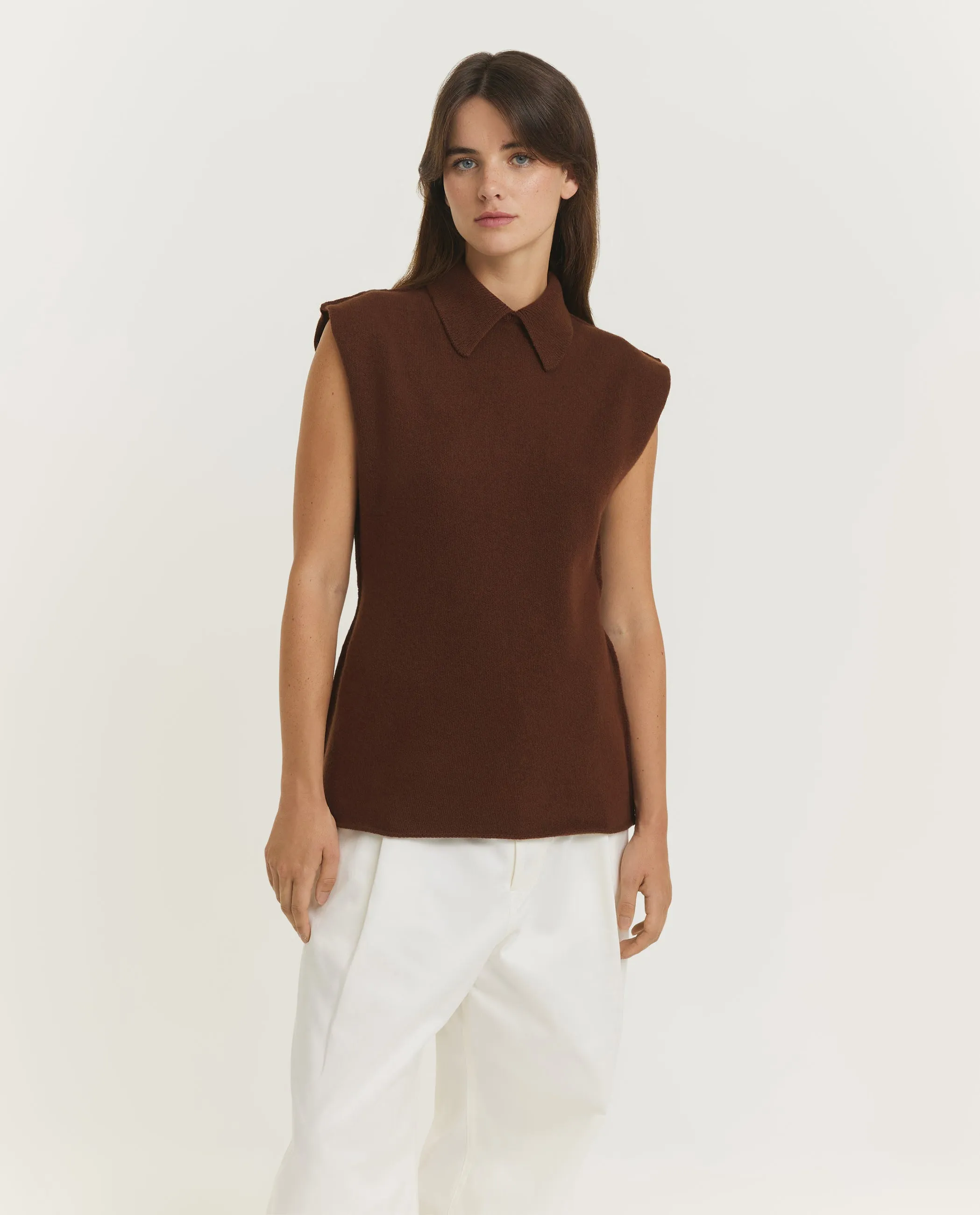 Mouwloze Top sold by Pauw Amsterdam