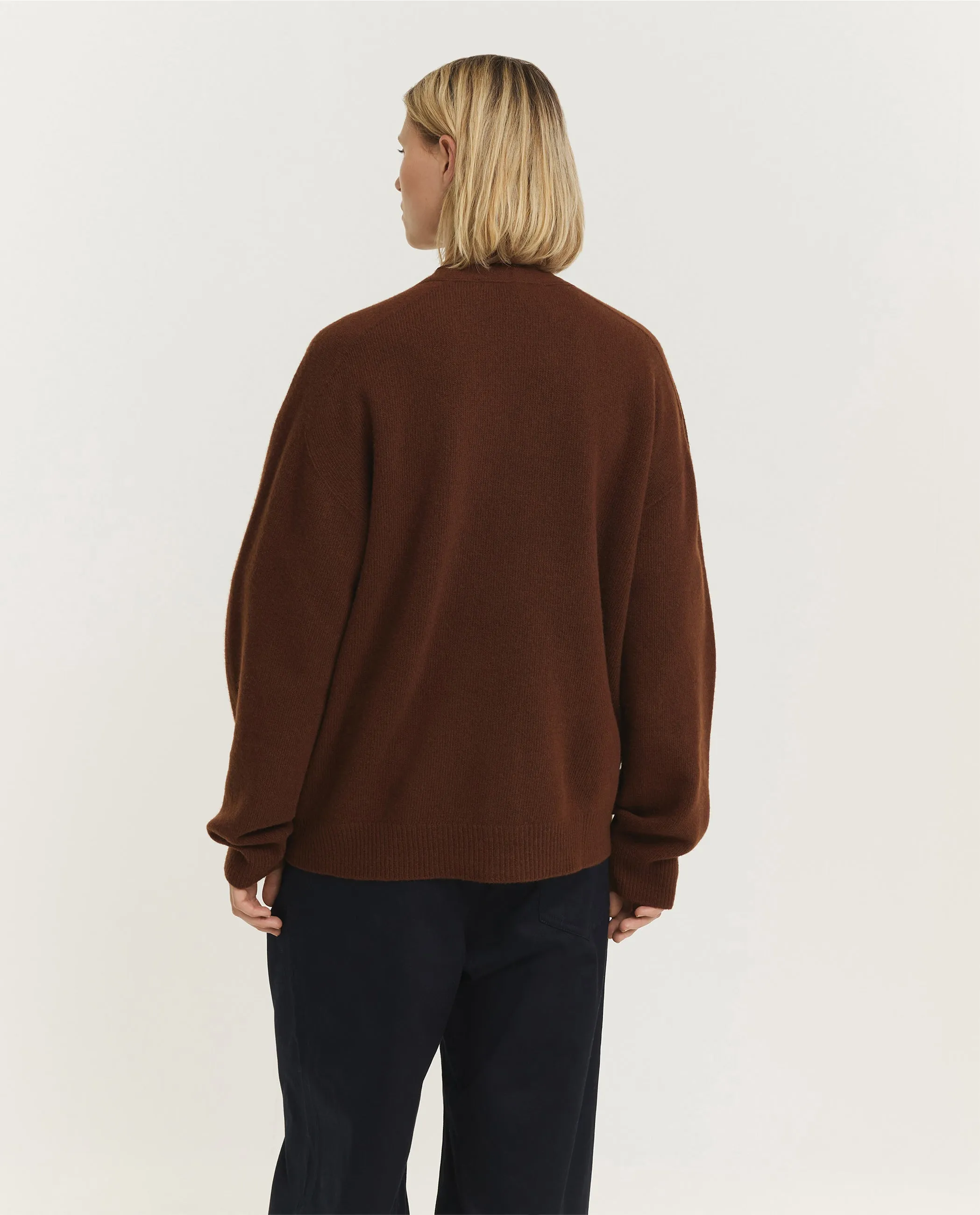 Zacht Wollen Vest - Bruin sold by Pauw Amsterdam product image thumbnail 5