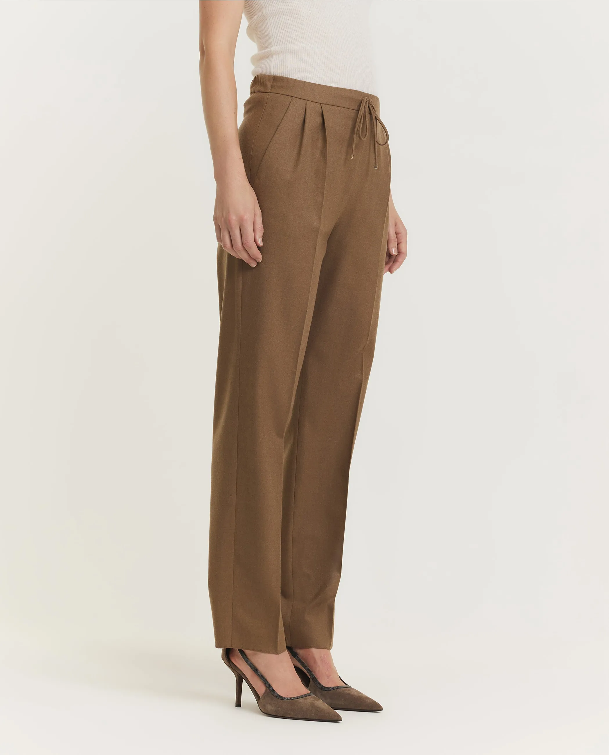 Cashmere Gatti Broek - Bruin sold by Pauw Amsterdam product image thumbnail 3