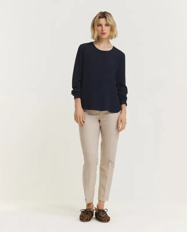 Cigarette Pantalon - Lichtbruin sold by Pauw Amsterdam