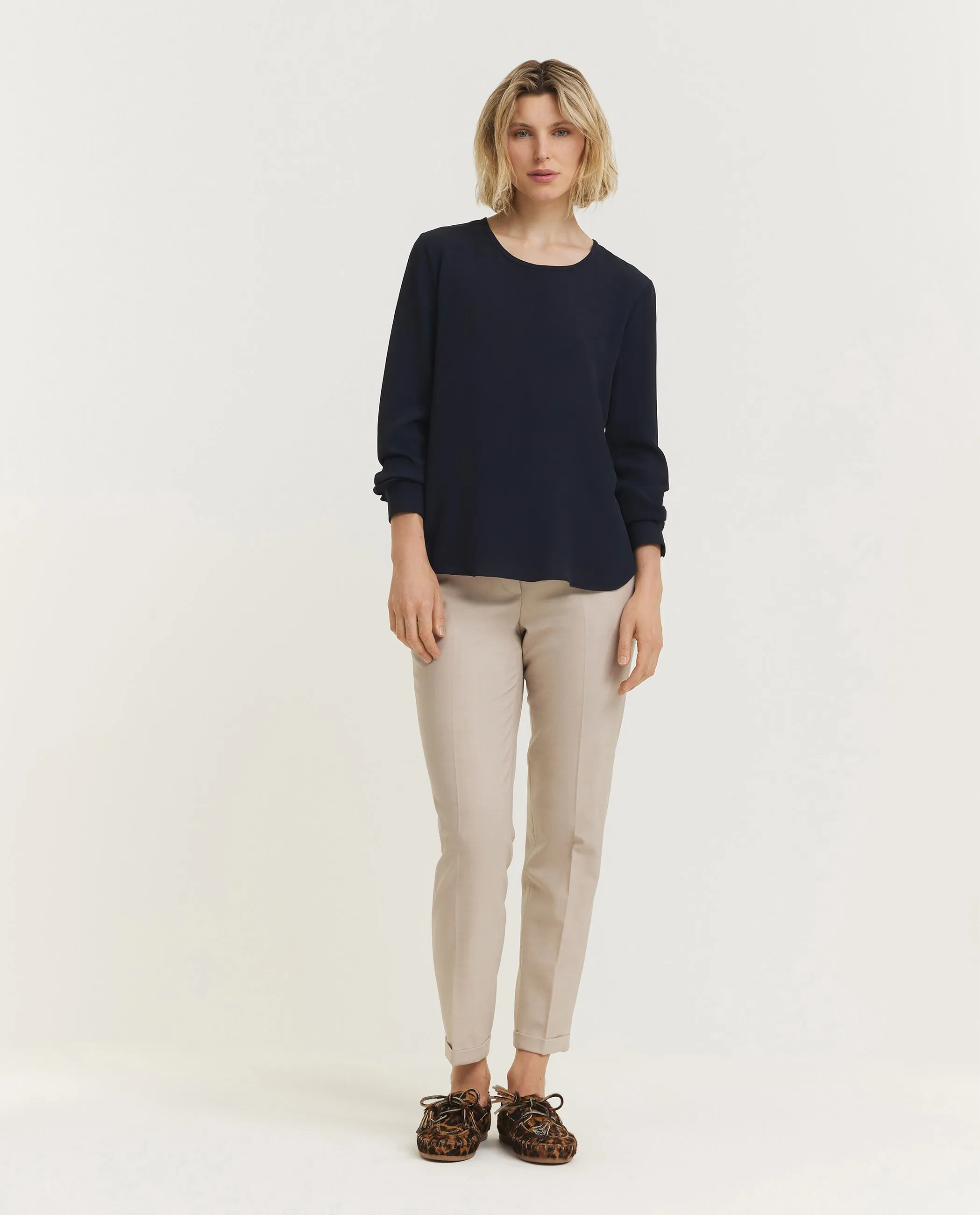 Cigarette Pantalon - Lichtbruin sold by Pauw Amsterdam