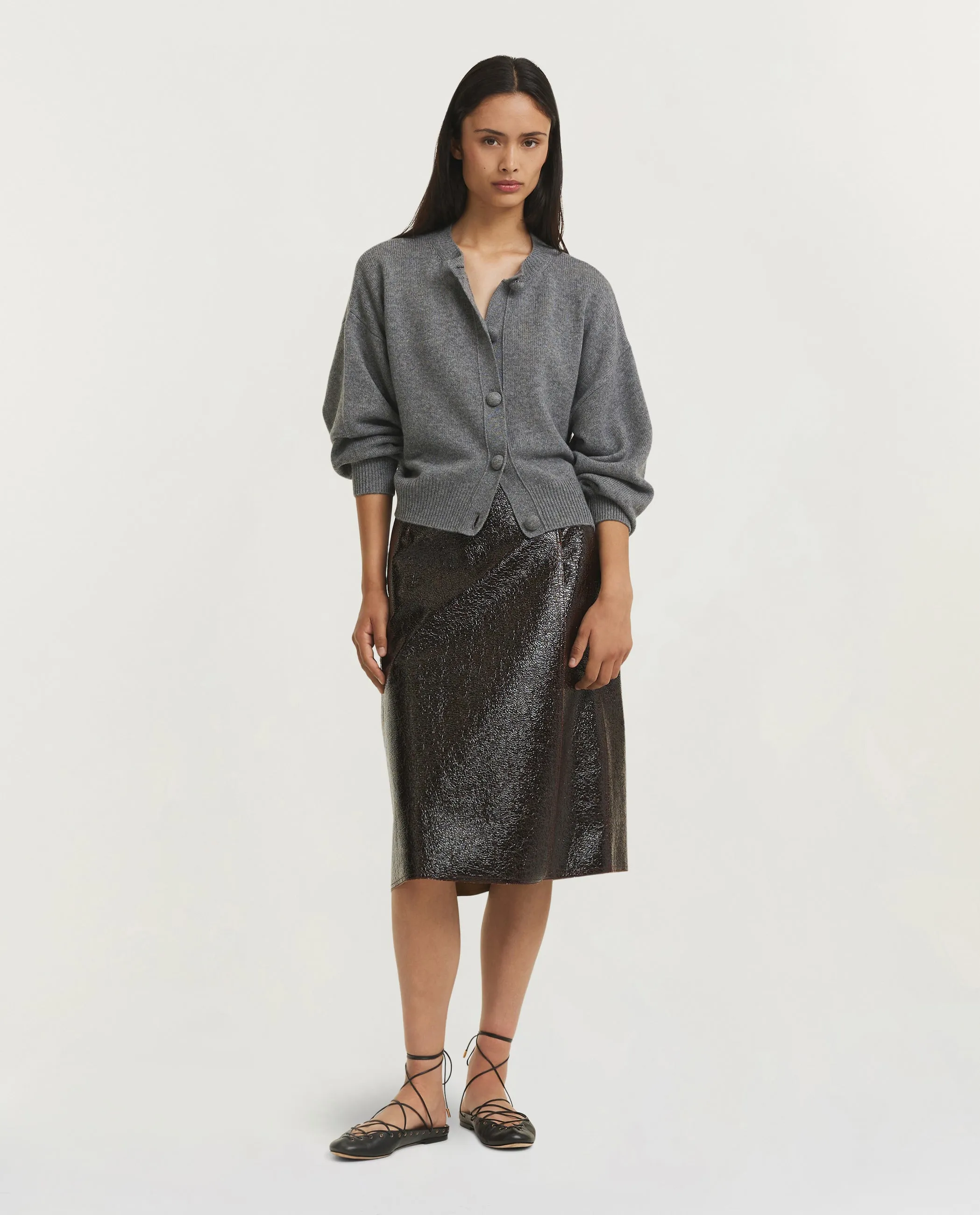 Light Cashmere Cardigan - Grijs sold by Pauw Amsterdam product image thumbnail 3