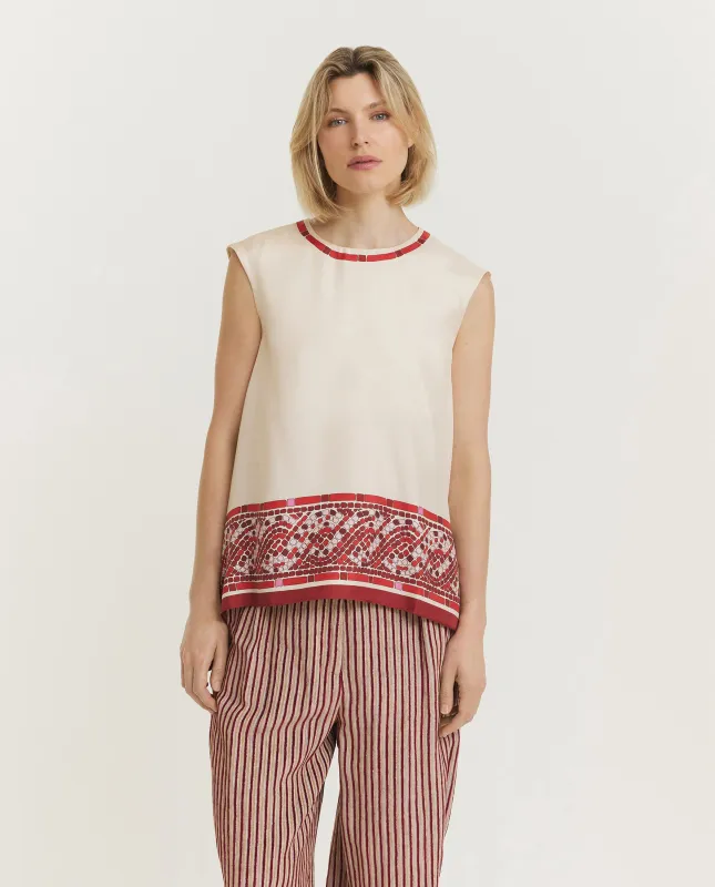 San Carlo Top - Ecru sold by Pauw Amsterdam