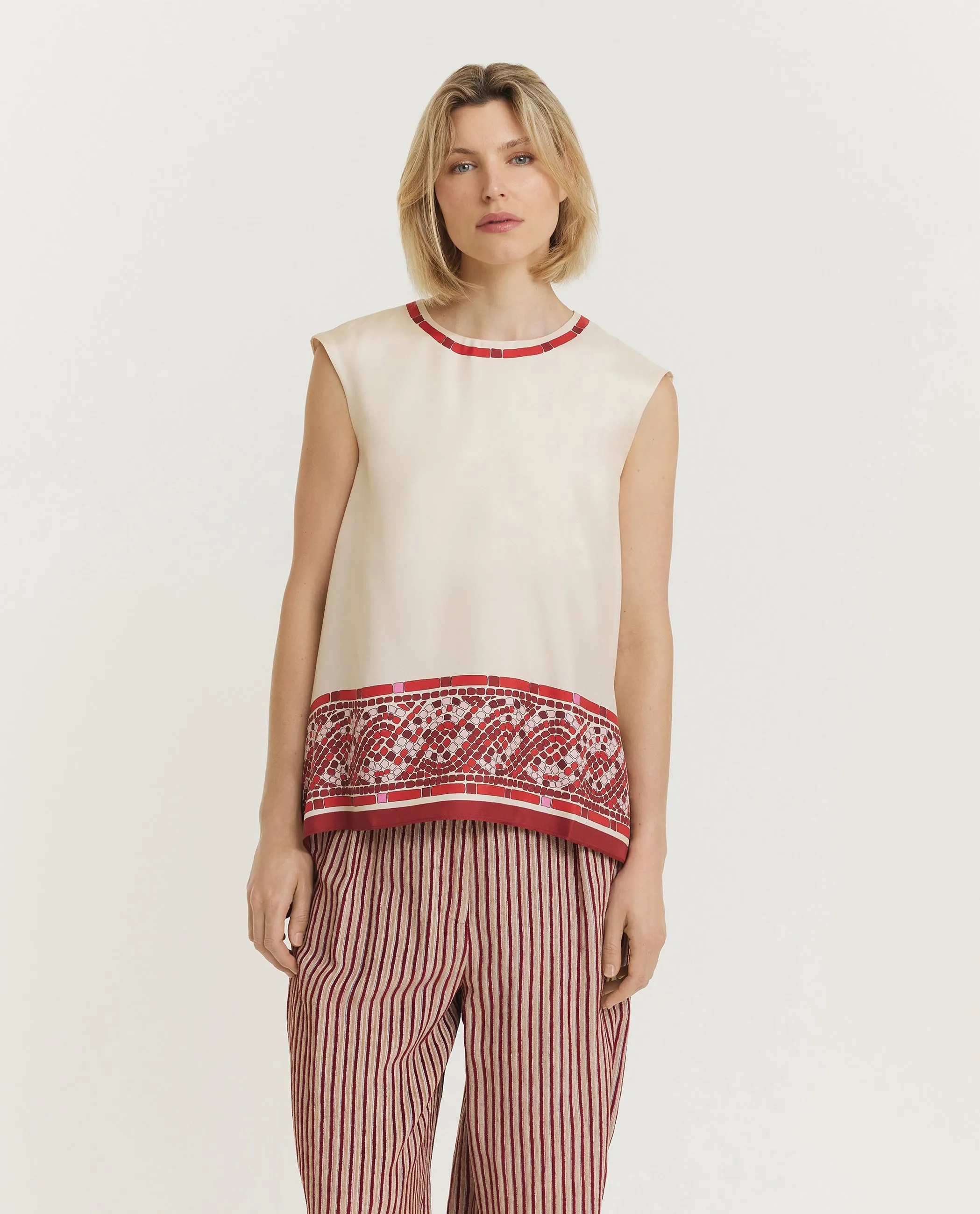 San Carlo Top - Ecru sold by Pauw Amsterdam