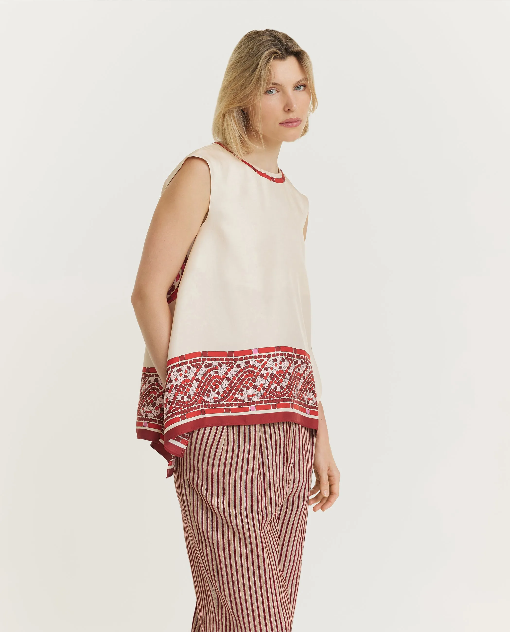 San Carlo Top - Ecru sold by Pauw Amsterdam product image thumbnail 4