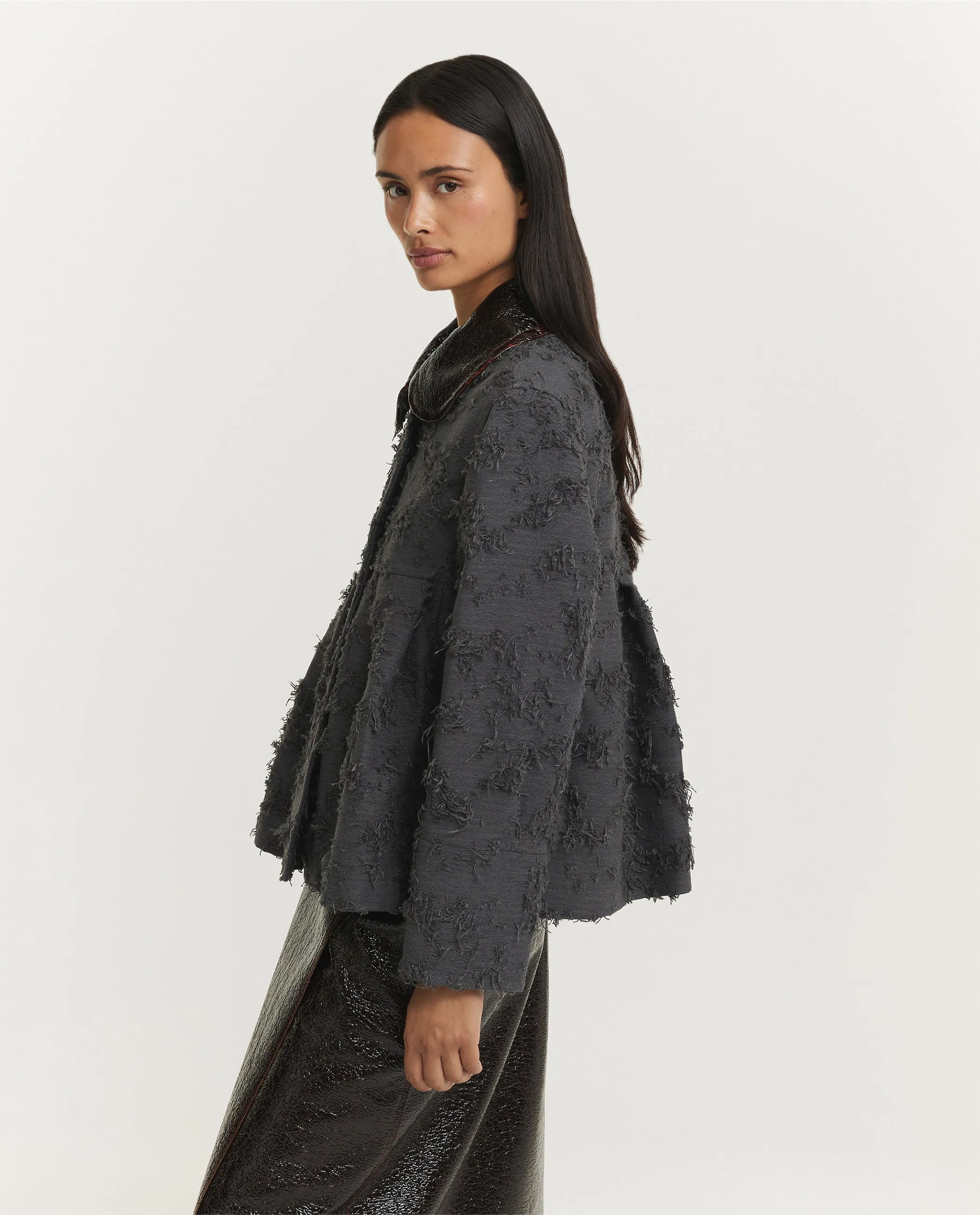 Destructed Jacquard Jack - Donkergrijs sold by Pauw Amsterdam product image thumbnail 4