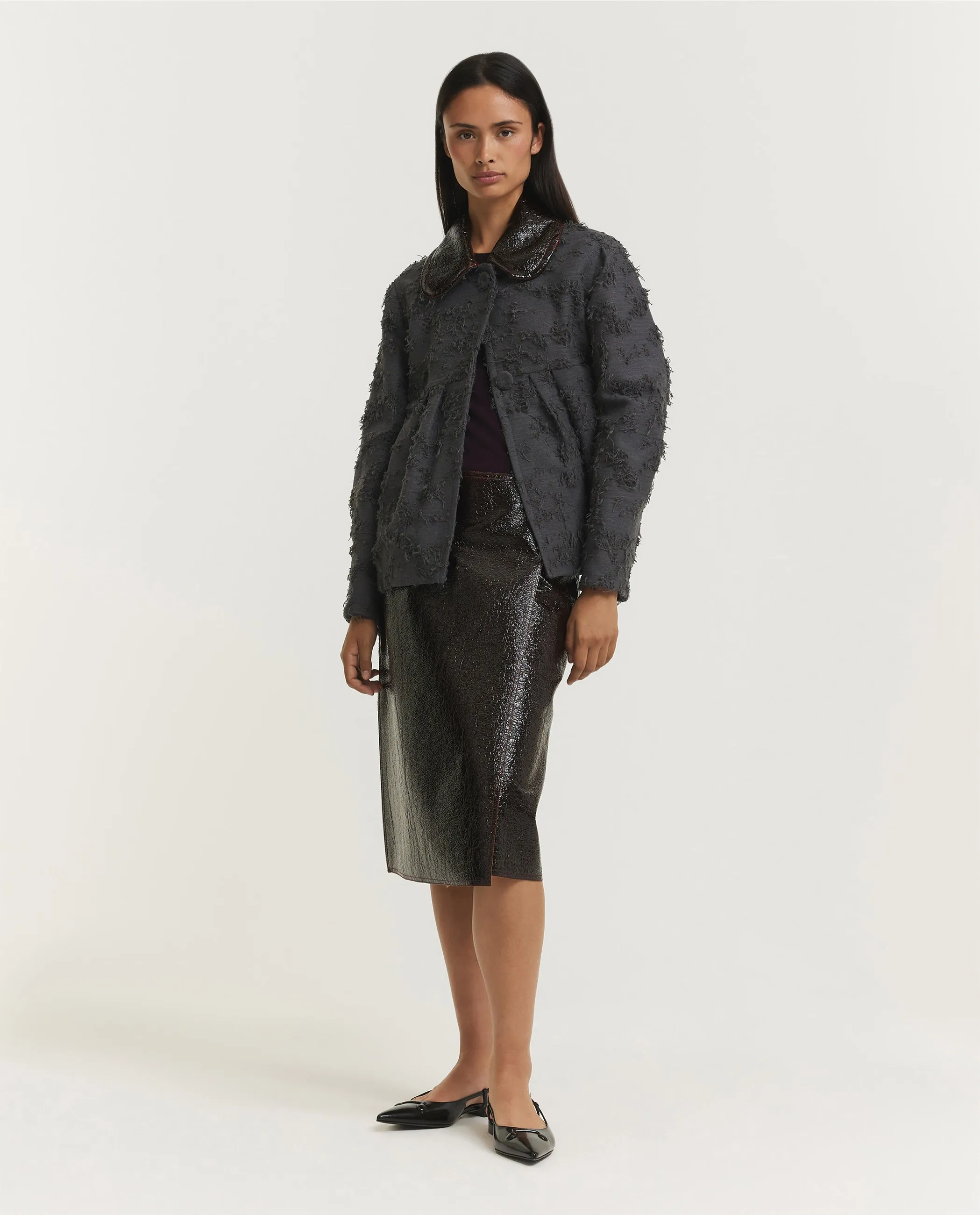 Destructed Jacquard Jack - Donkergrijs sold by Pauw Amsterdam product image thumbnail 3