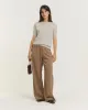 Cashmere Kenza T-shirt - Ecru sold by Pauw Amsterdam