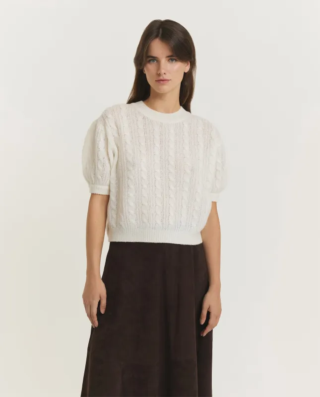 Kenzie Sweater - Ecru sold by Pauw Amsterdam