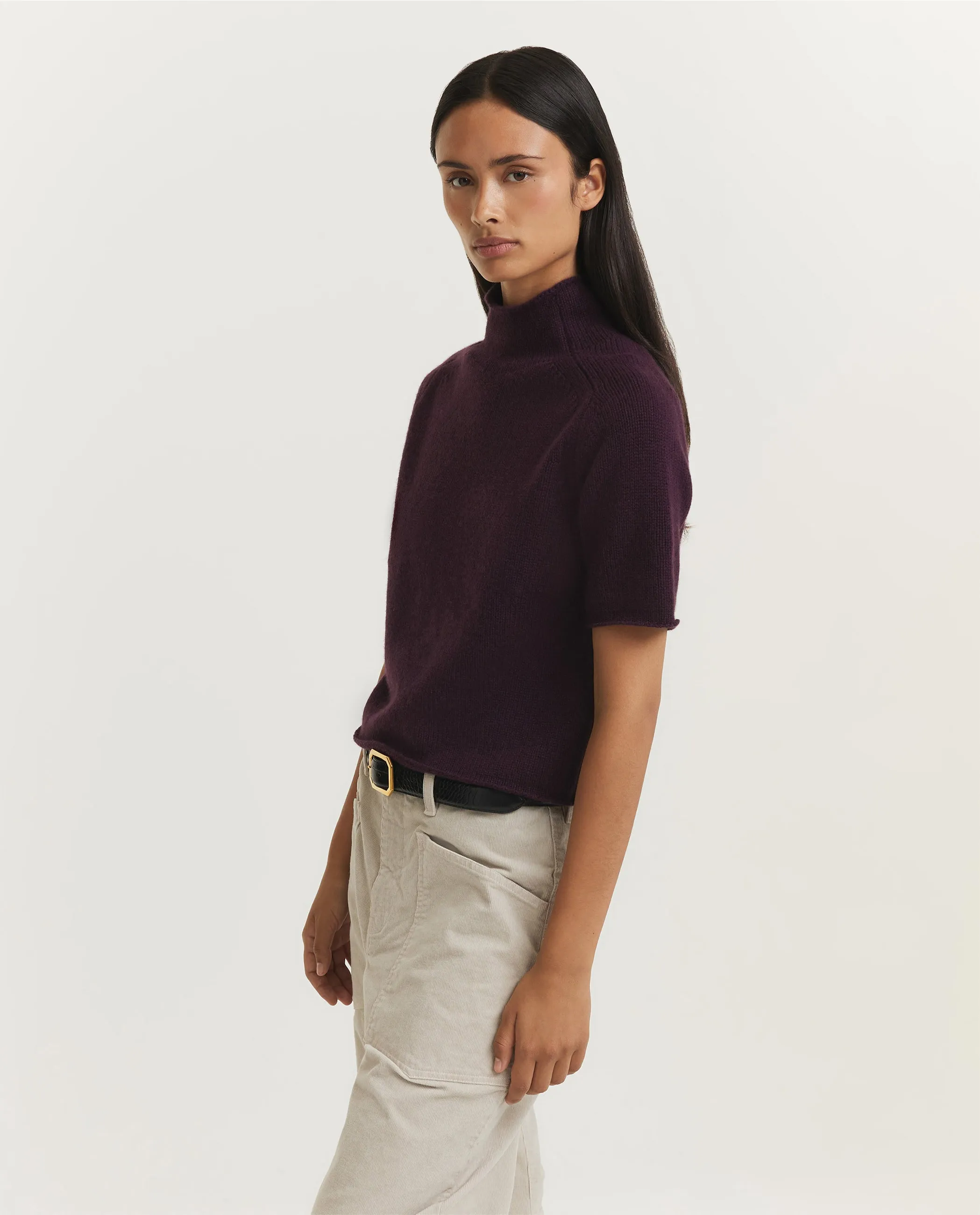 Cashmere Fride Trui - Paars sold by Pauw Amsterdam product image thumbnail 4