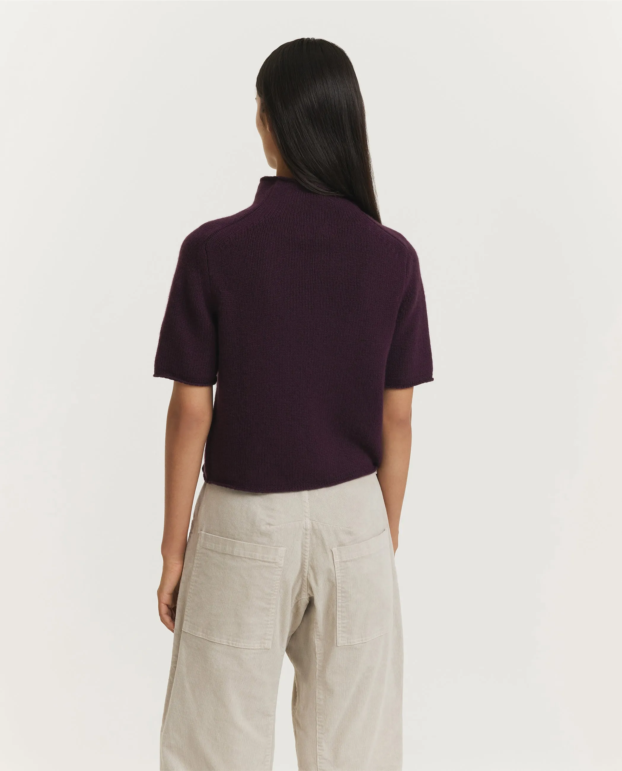 Cashmere Fride Trui - Paars sold by Pauw Amsterdam product image thumbnail 5