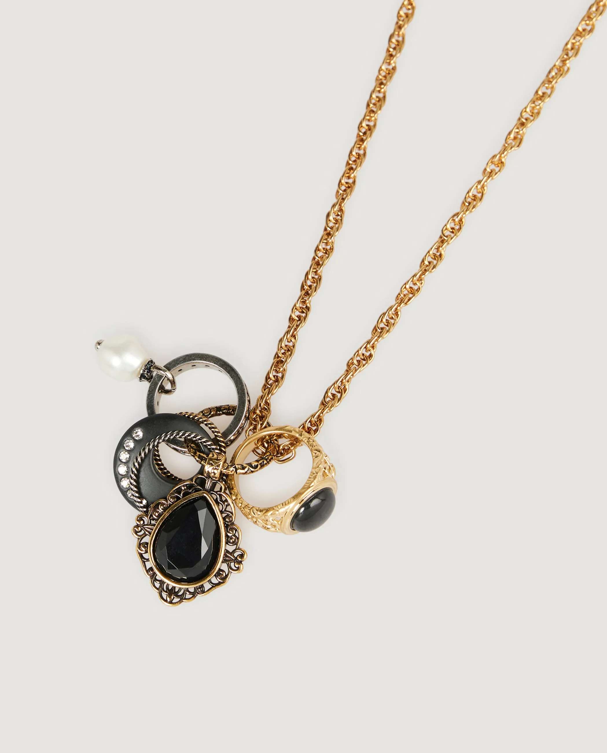 Antique Pearl Ketting - Goud sold by Pauw Amsterdam product image thumbnail 2