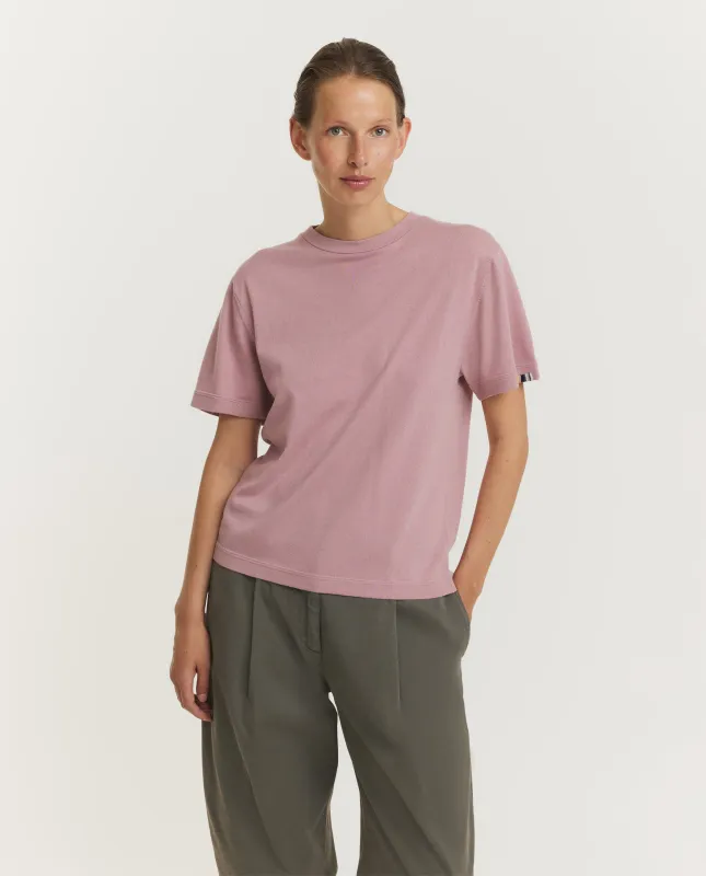 Cashmere Blend T-Shirt N°268 - Roze sold by Pauw Amsterdam