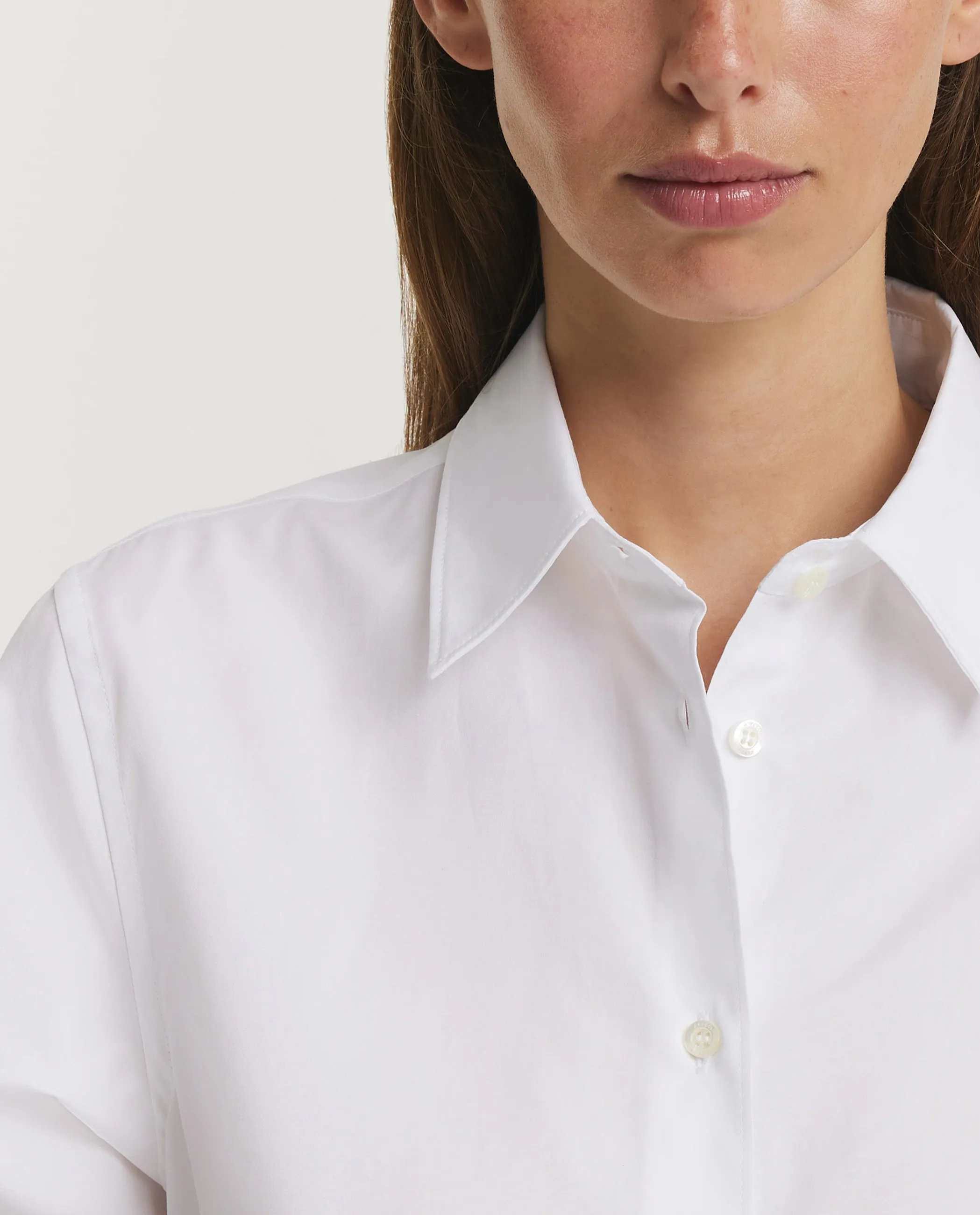 Poplin Katoenen Blouse - Wit sold by Pauw Amsterdam product image thumbnail 2