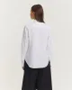 Poplin Katoenen Blouse - Wit sold by Pauw Amsterdam
