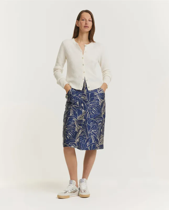 Print Kokerrok - Blauw sold by Pauw Amsterdam