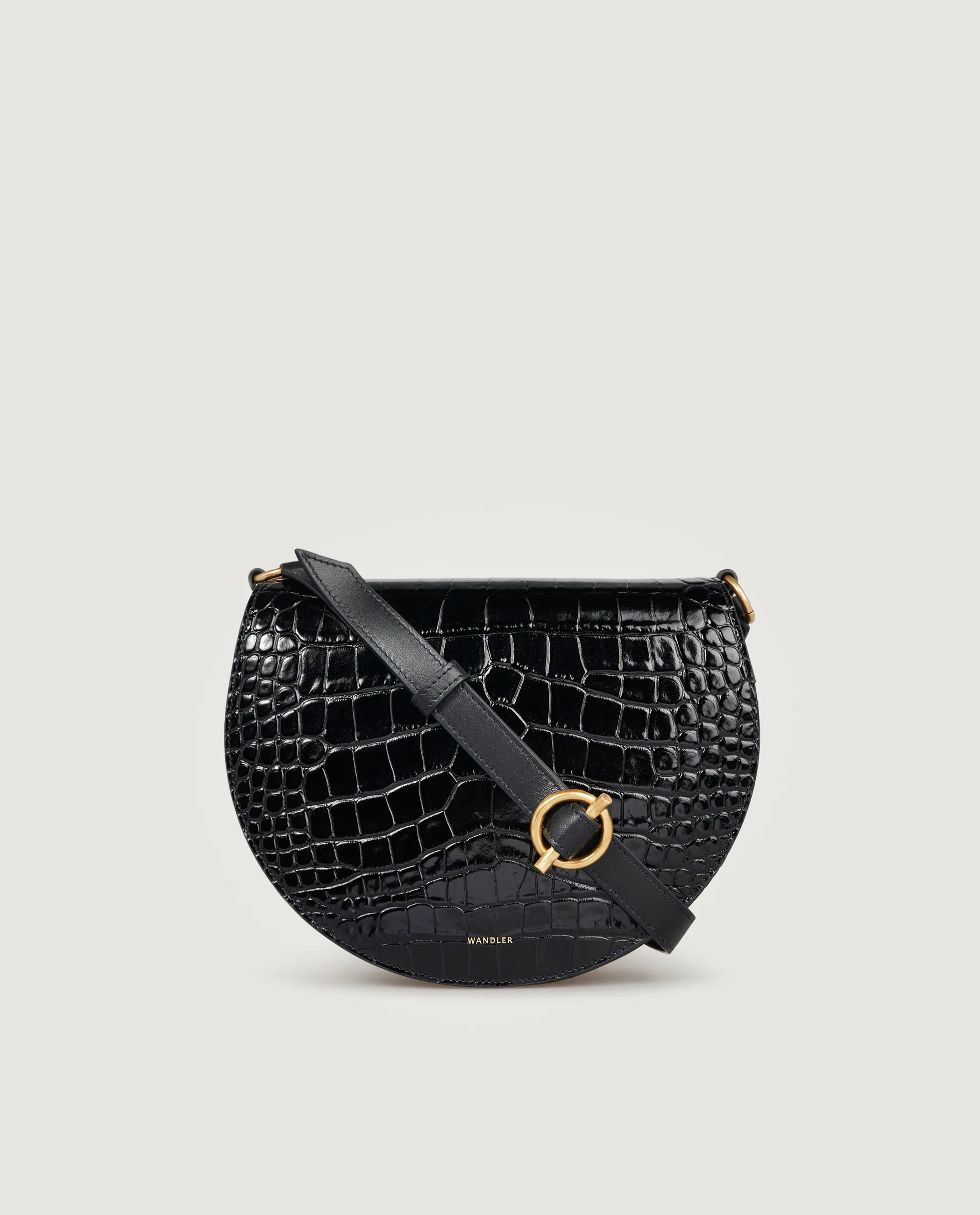 Kate Saddle Bag - Zwart sold by Pauw Amsterdam