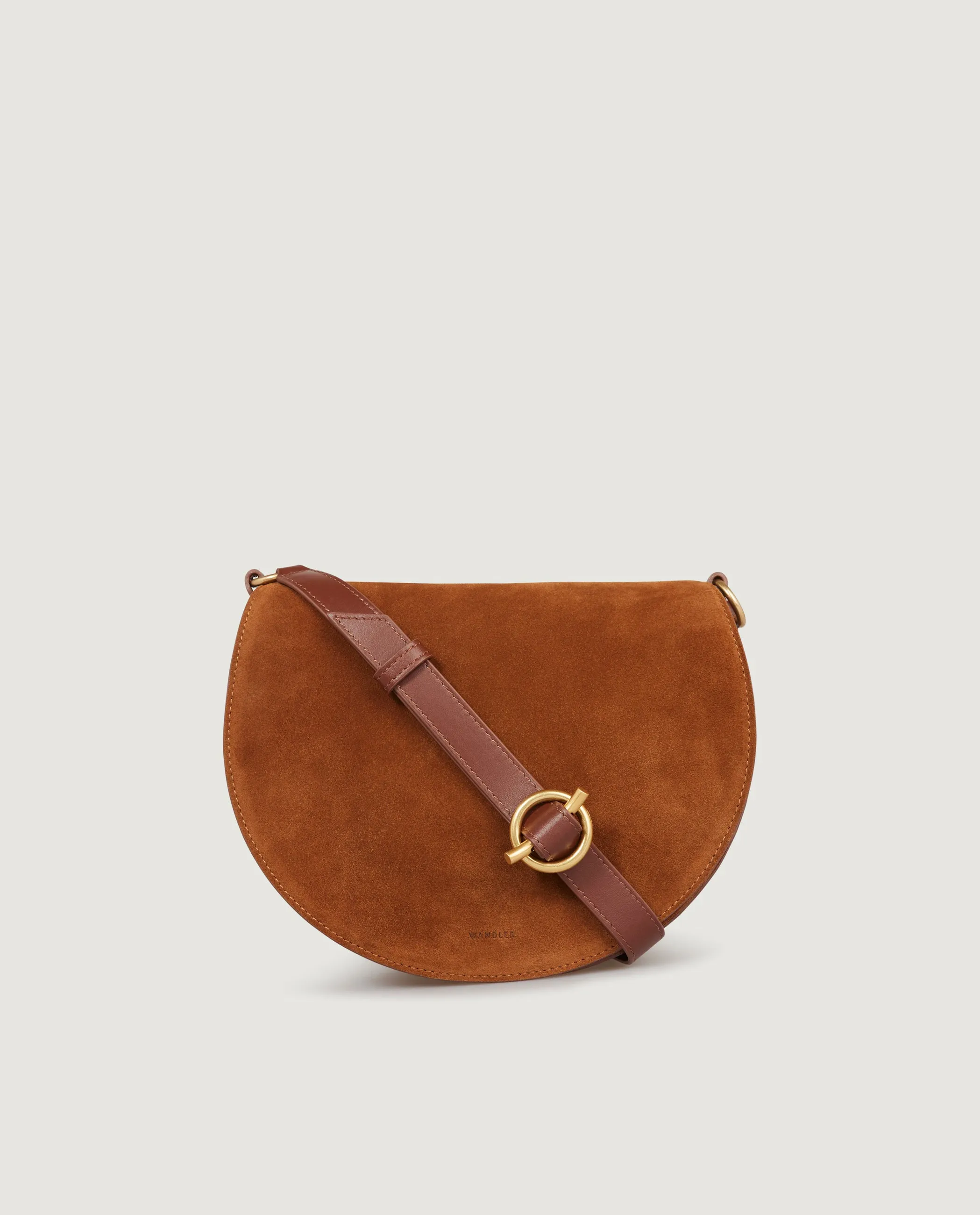 Kate Saddle Bag - Lichtbruin sold by Pauw Amsterdam