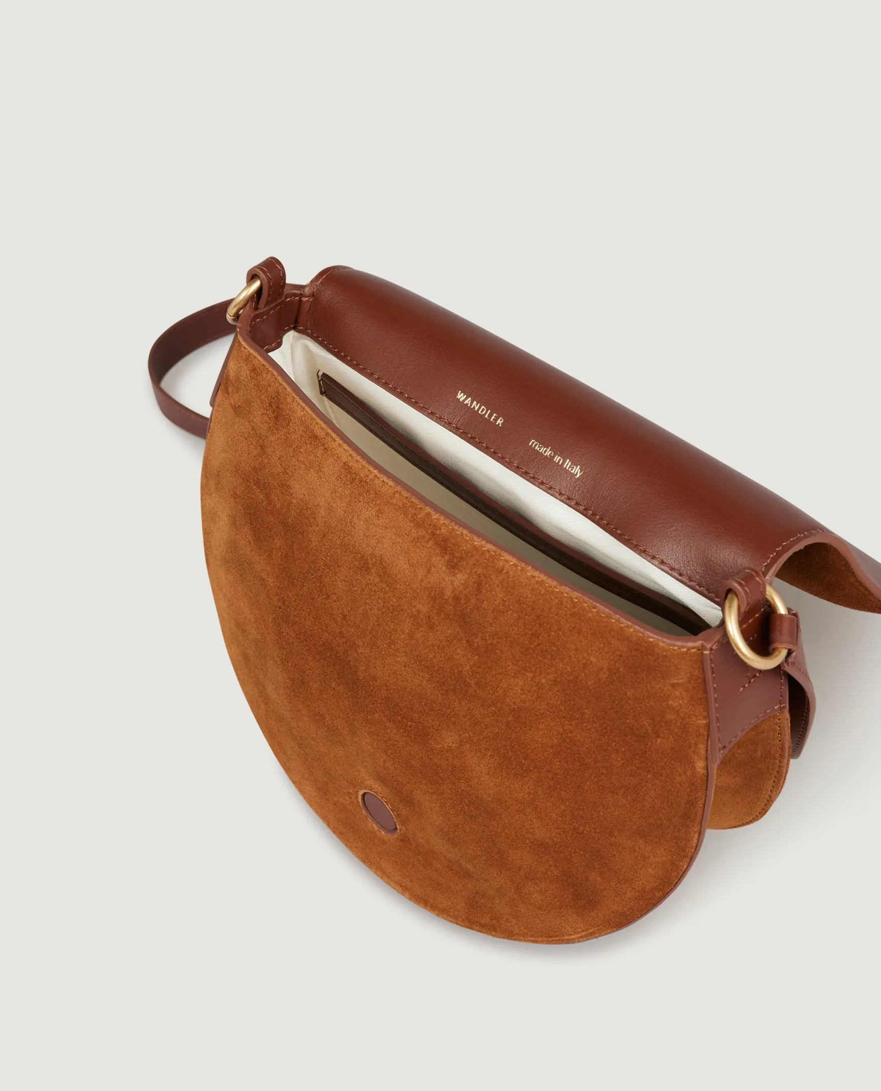 Kate Saddle Bag - Lichtbruin sold by Pauw Amsterdam product image thumbnail 4
