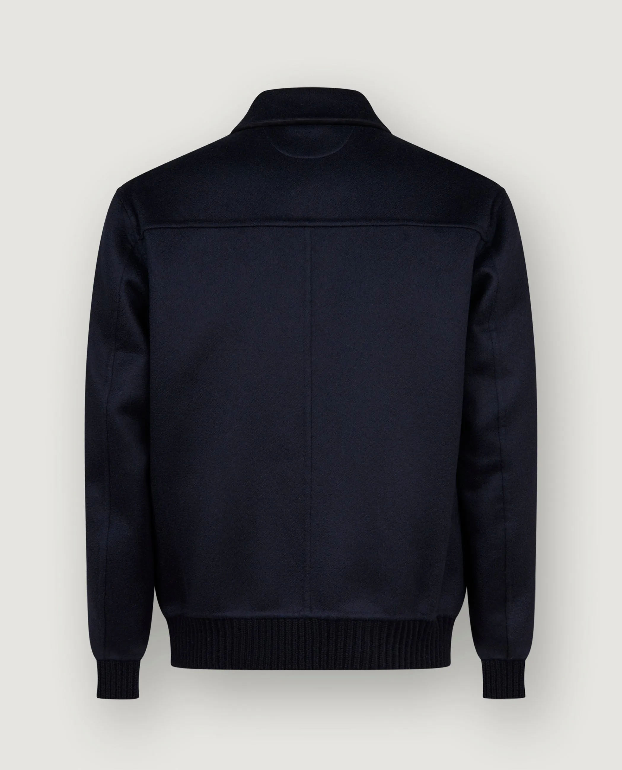 Cashmere Bomber Jack - Donkerblauw sold by Pauw Amsterdam product image thumbnail 3