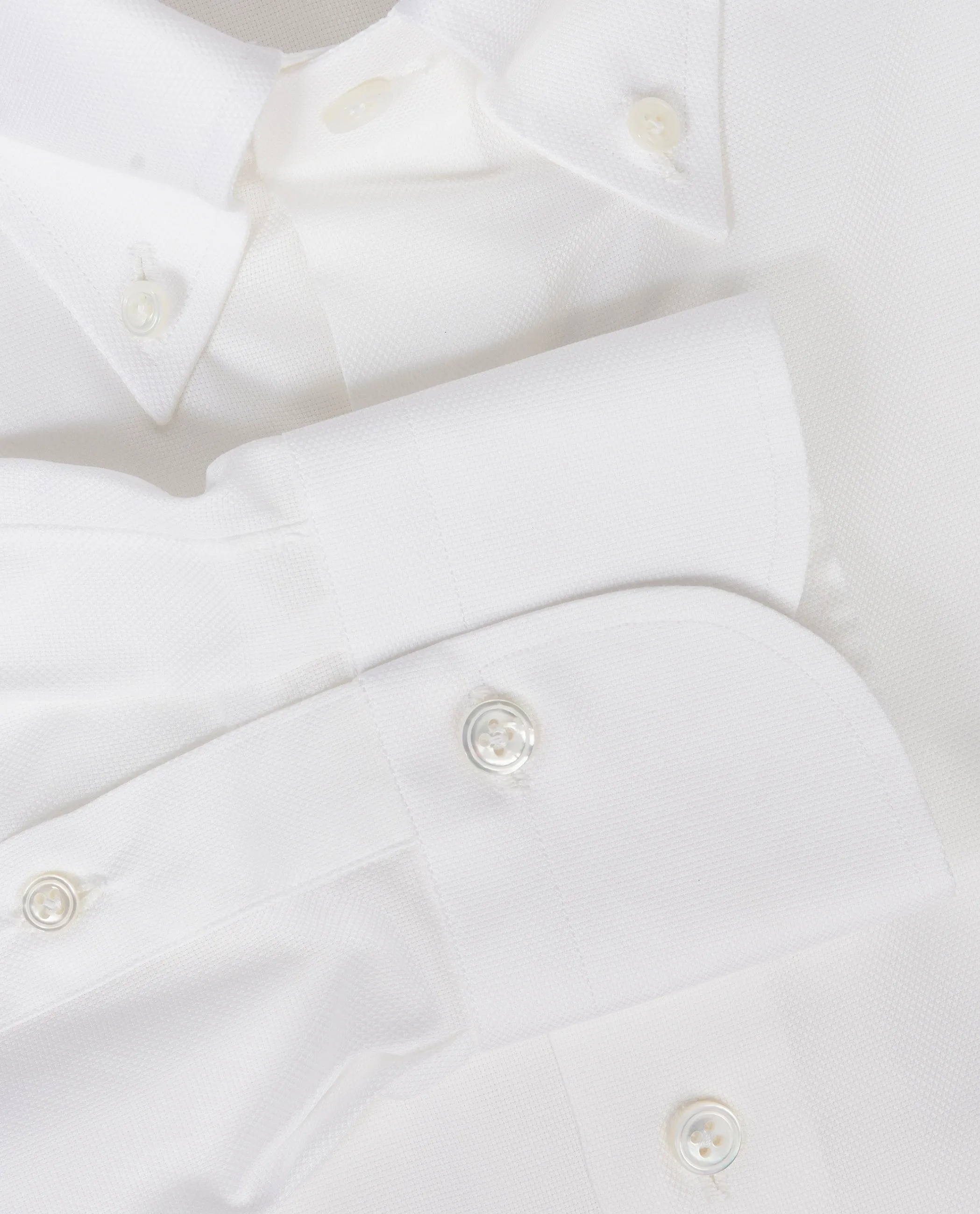 Oxford Buttondown Shirt - Wit sold by Pauw Amsterdam product image thumbnail 3