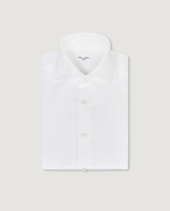 Twill Katoenen Shirt - Wit sold by Pauw Amsterdam